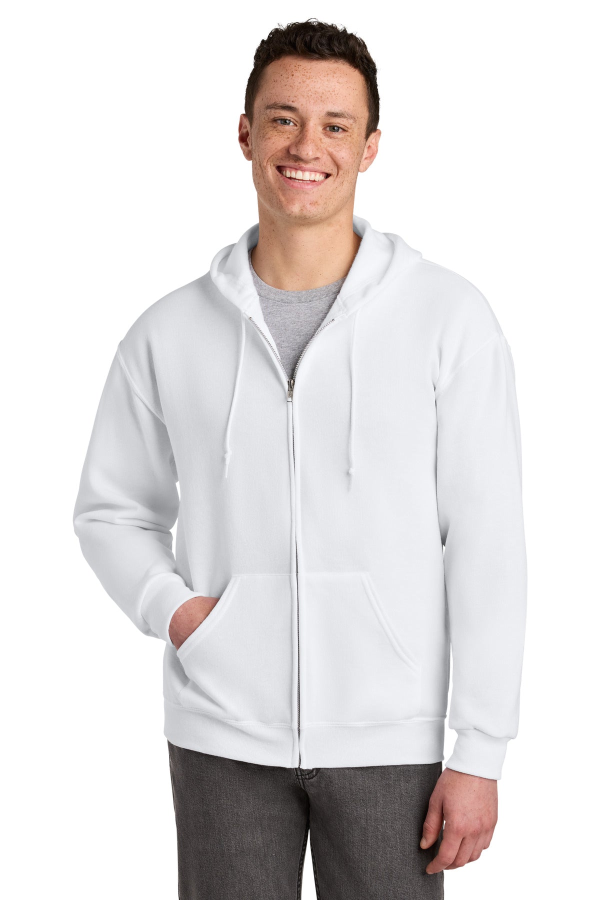 Jerzees® - NuBlend® Full-Zip Hooded Sweatshirt. 993M