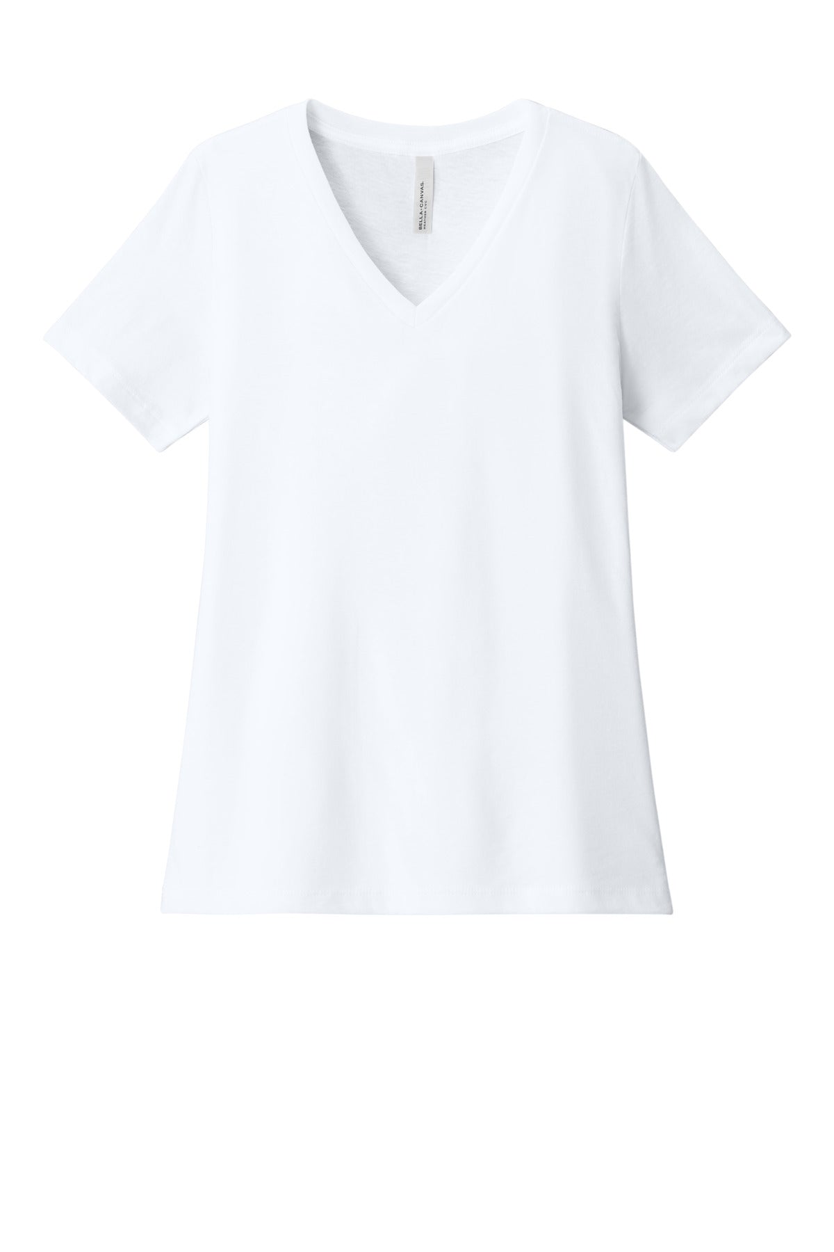 BELLA+CANVAS® Women's Relaxed Heather CVC V-Neck Tee BC6405CVC