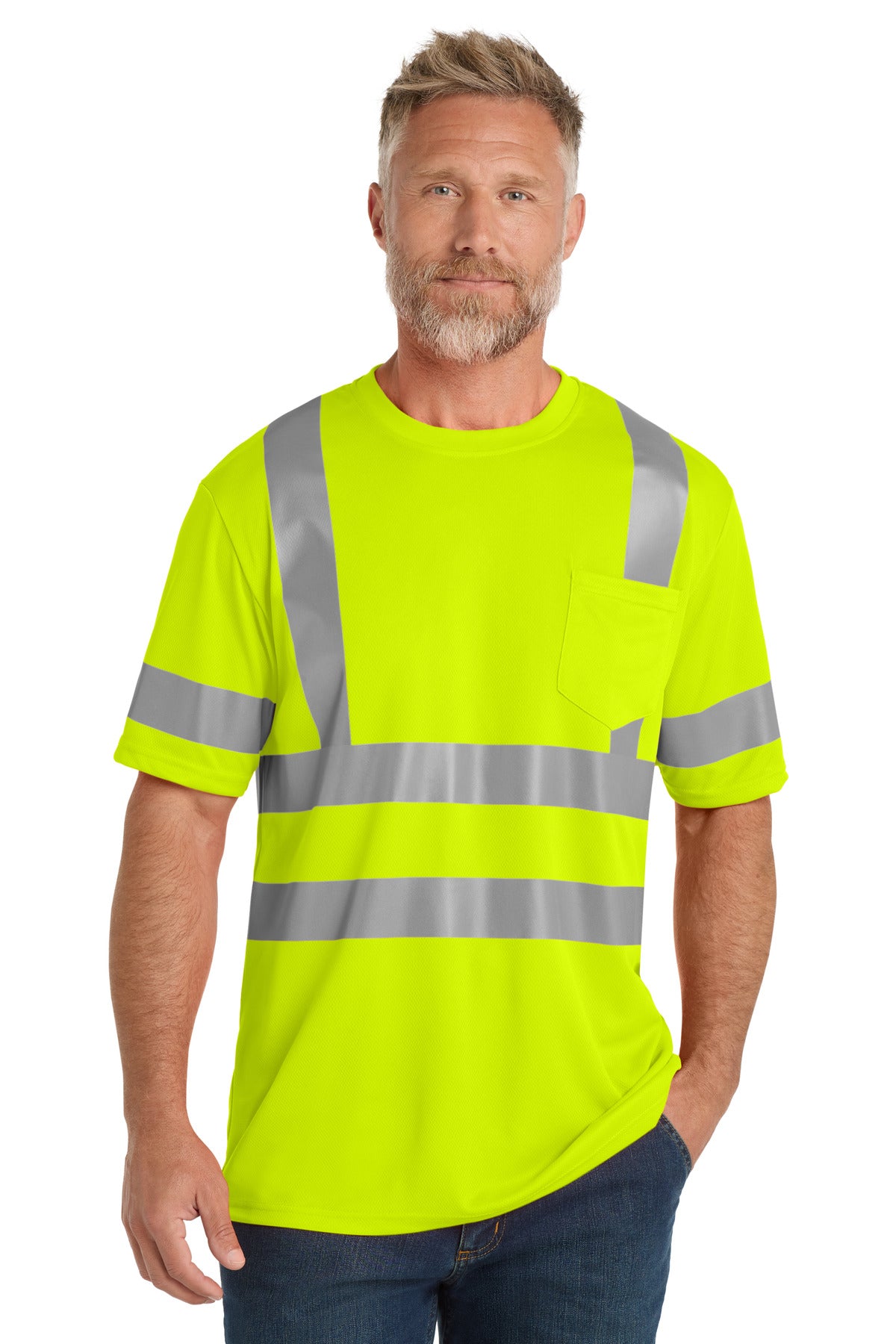CornerStone ® ANSI 107 Class 3 Mesh Tee. CS202