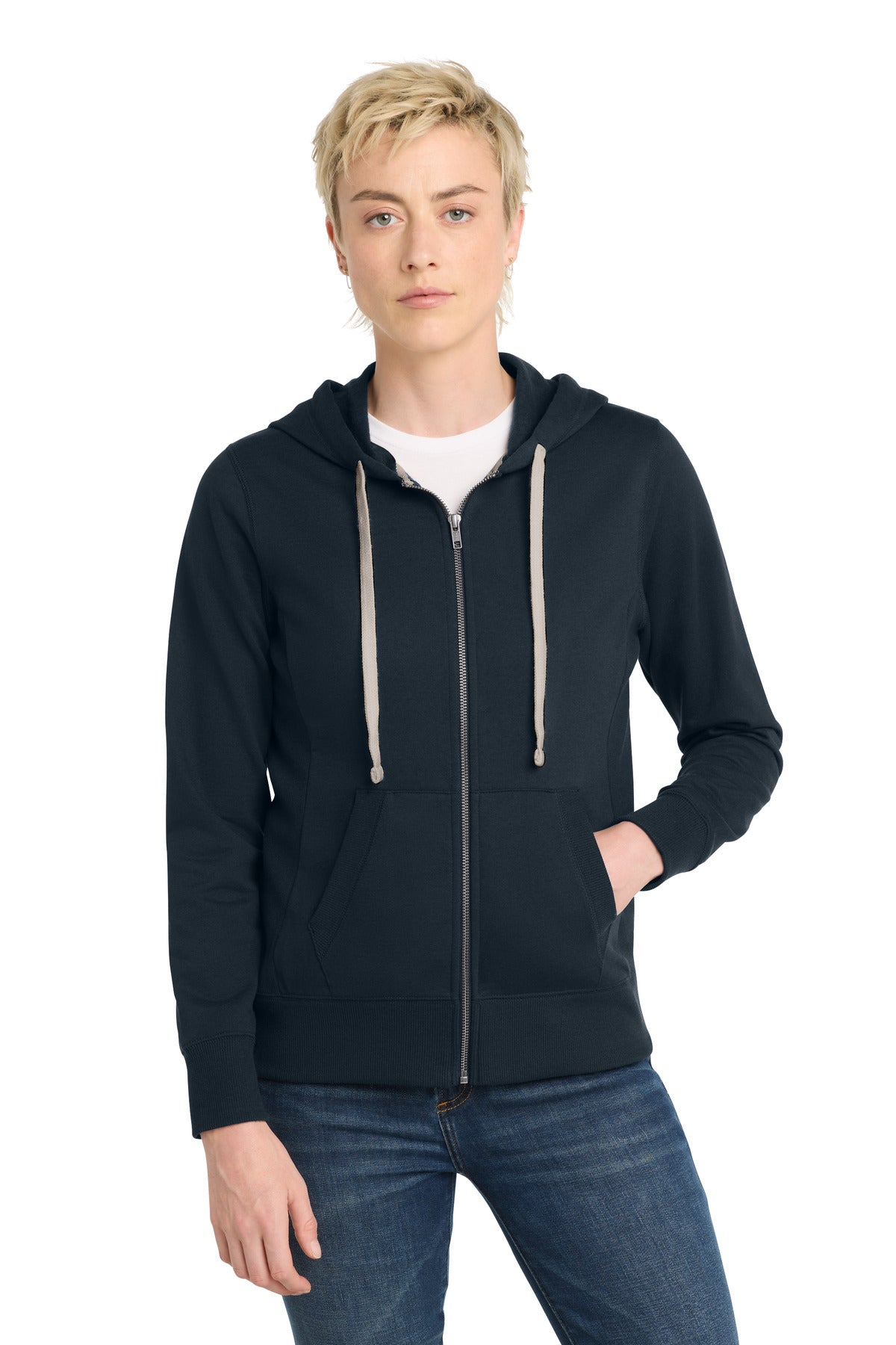 District® Women's Re-Fleece™Full-Zip Hoodie DT8103