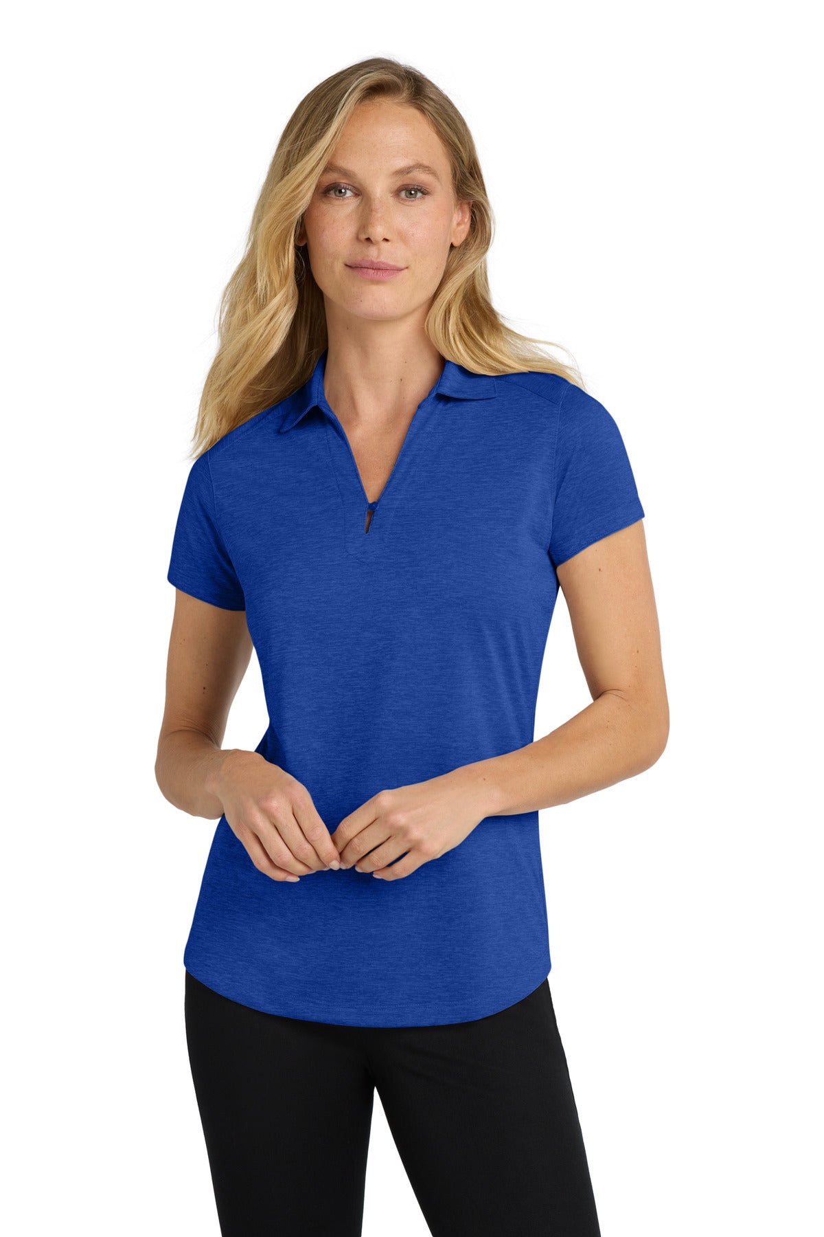 Port Authority® Women's Digi Heather Performance Polo. L574