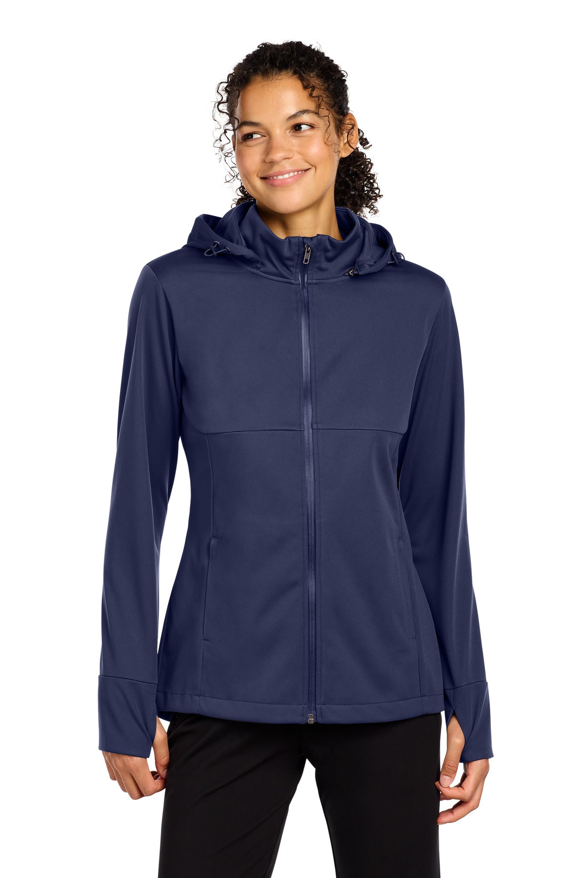 Sport-Tek® Women's Hooded Soft Shell Jacket LST980