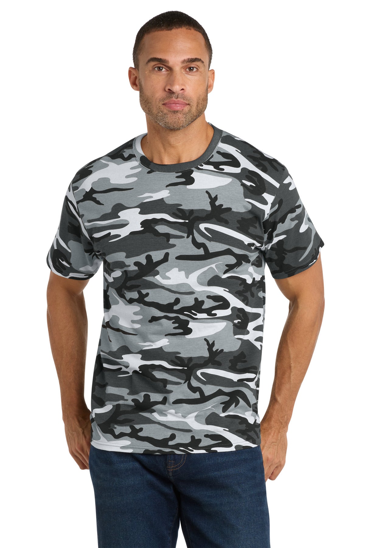 Port & Co™ Core Cotton Camo Tee. PC54C