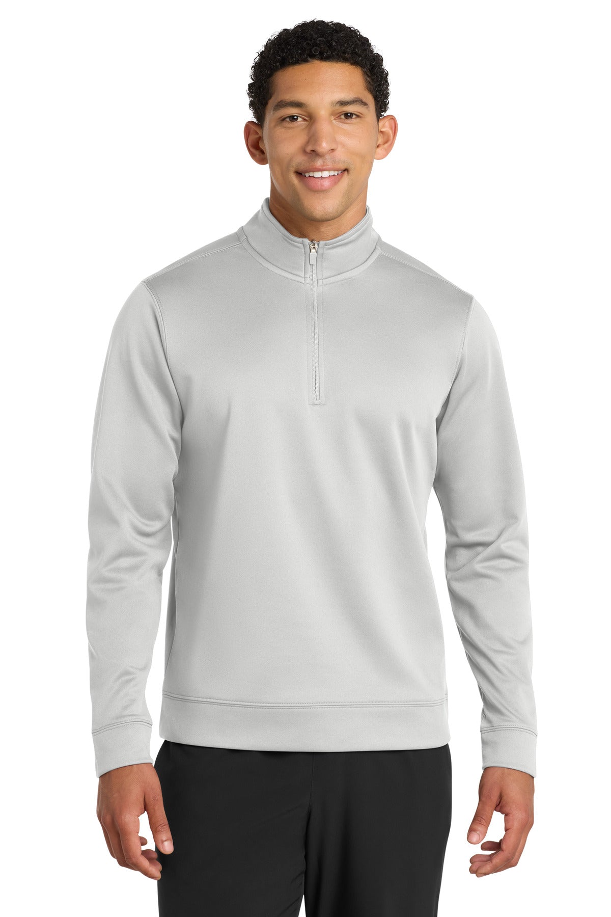 Port & Co™ Performance Fleece 1/4-Zip Pullover Sweatshirt. PC590Q