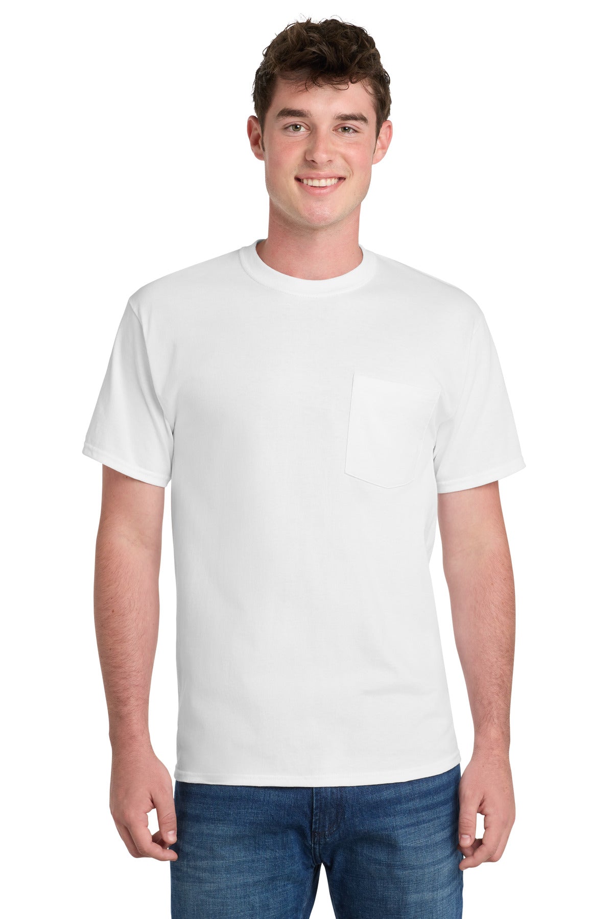 Port & Co™ Tall Essential Pocket Tee. PC61PT