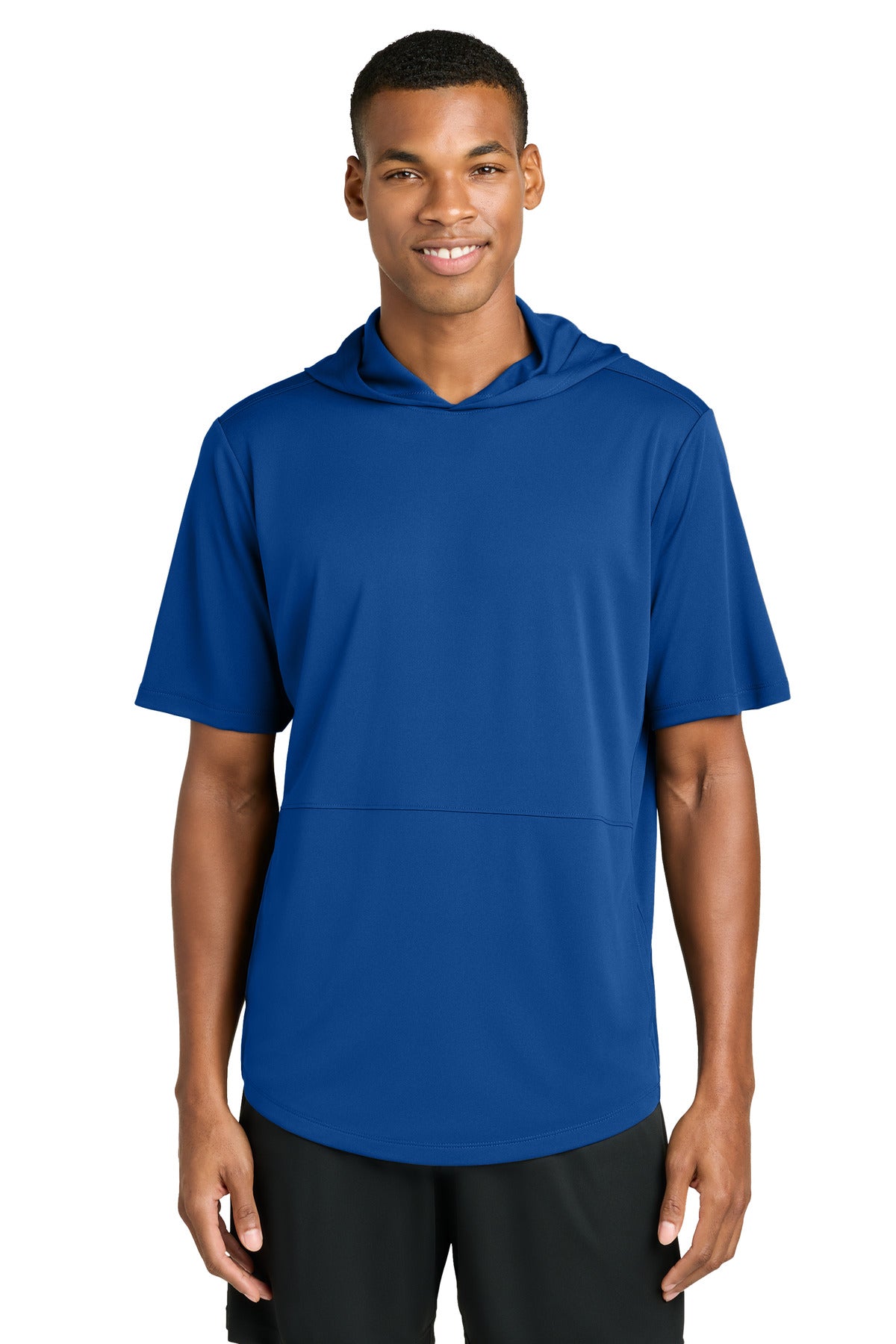 Sport-Tek® Club Short Sleeve Hoodie ST445