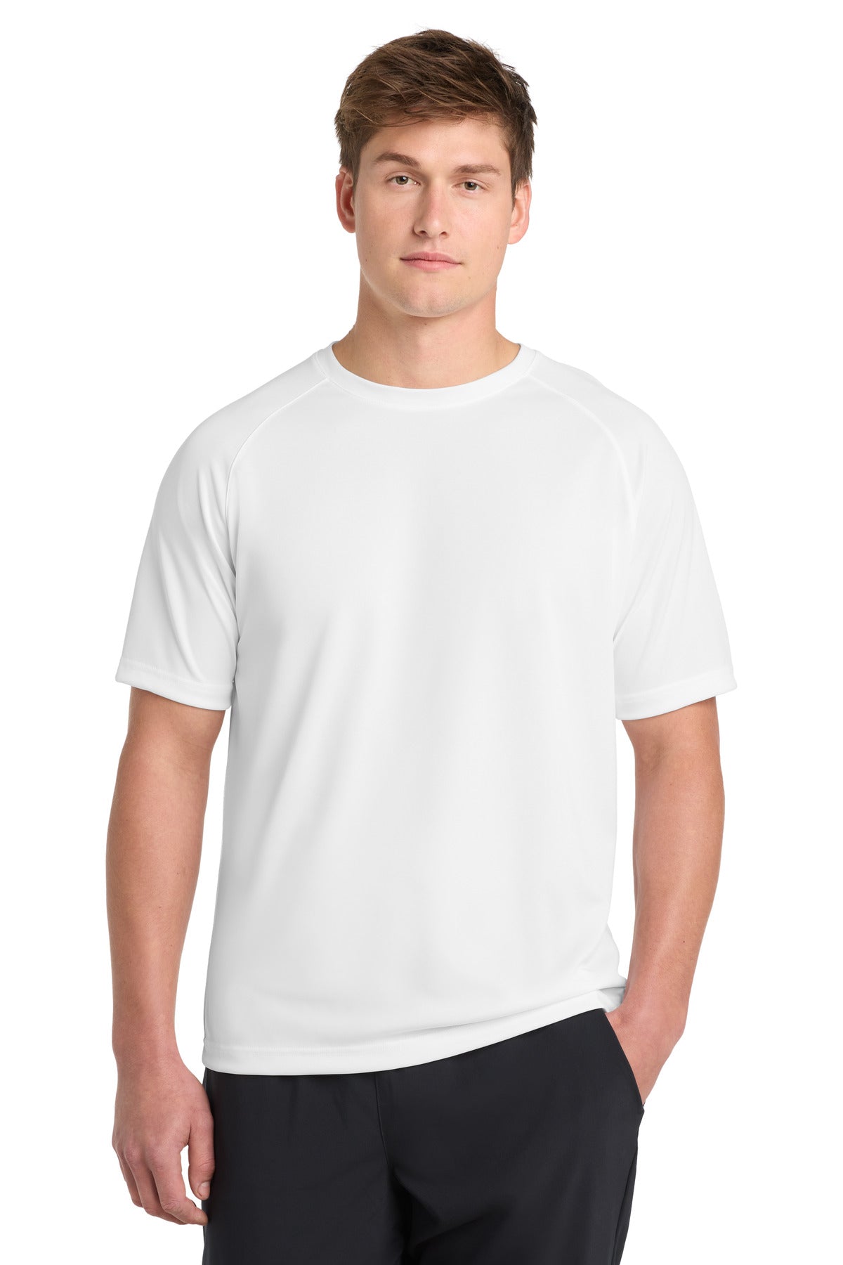 Sport-Tek® Dry Zone® Short Sleeve Raglan T-Shirt. T473