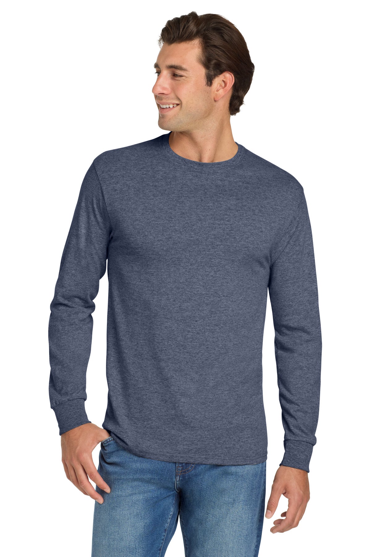 Jerzees® - Dri-Power® 50/50 Cotton/Poly Long Sleeve T-Shirt.  29LS