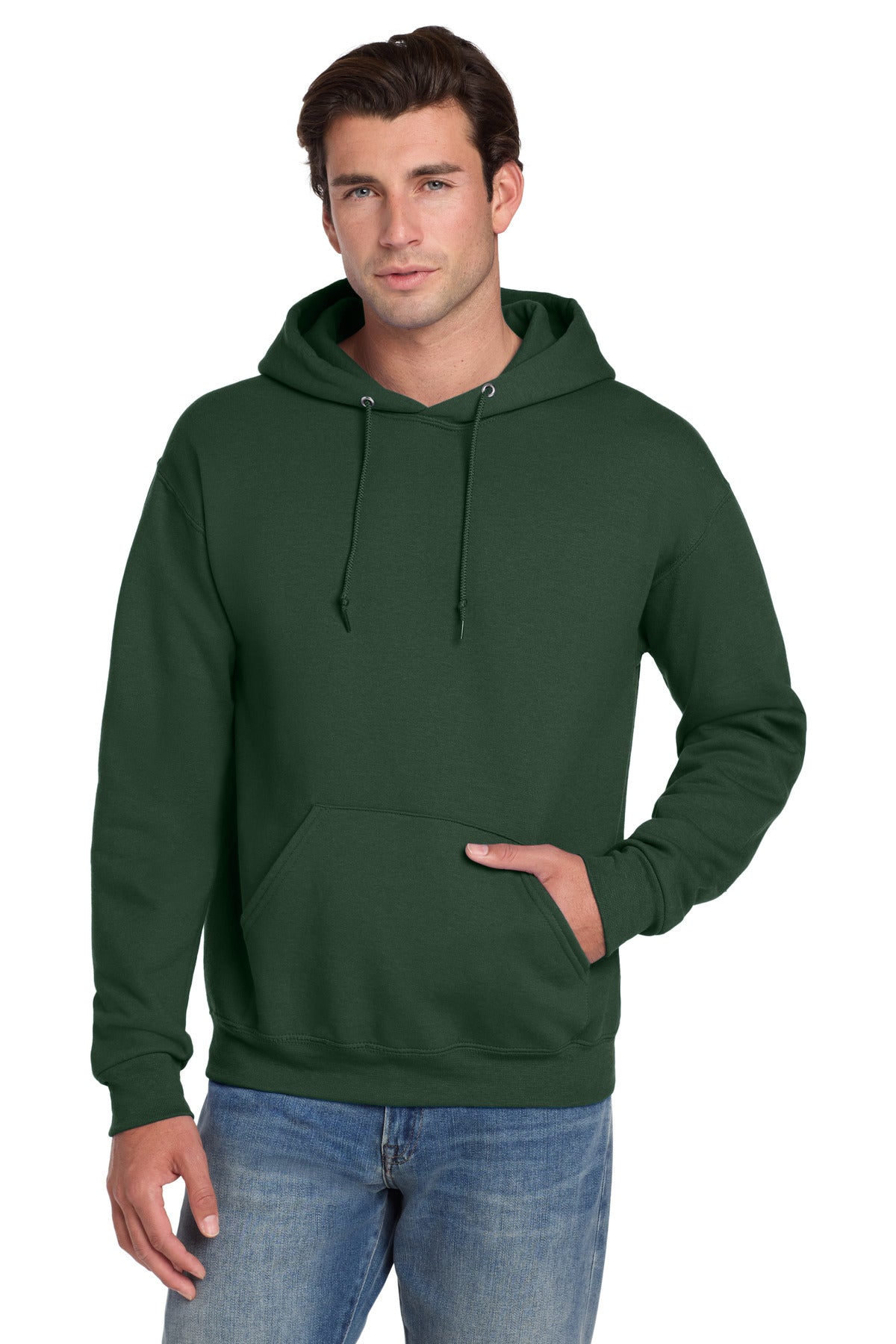 Jerzees® Super Sweats® NuBlend® - Pullover Hooded Sweatshirt.  4997M