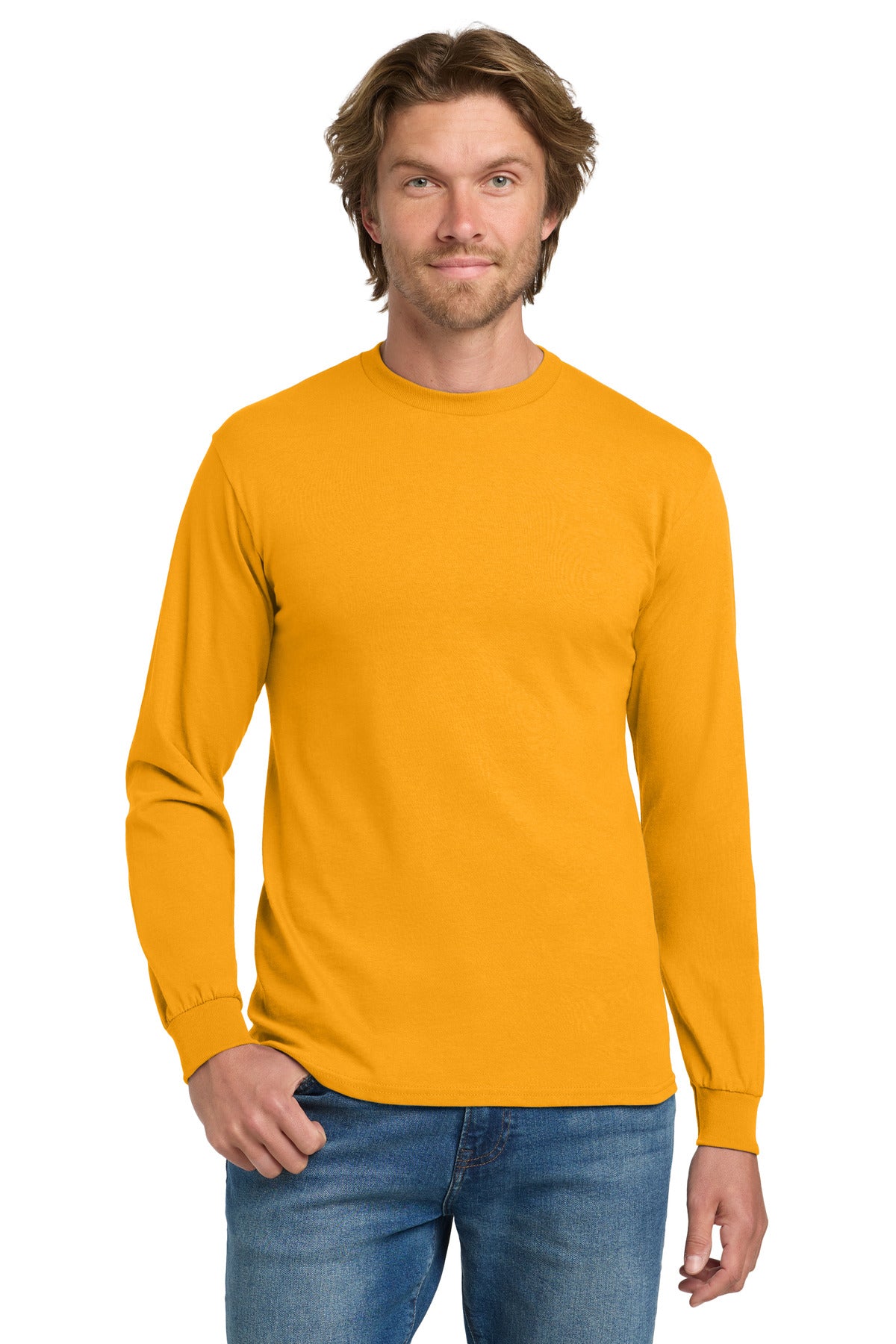 Gildan® - Heavy Cotton™ 100% Cotton Long Sleeve T-Shirt.  5400
