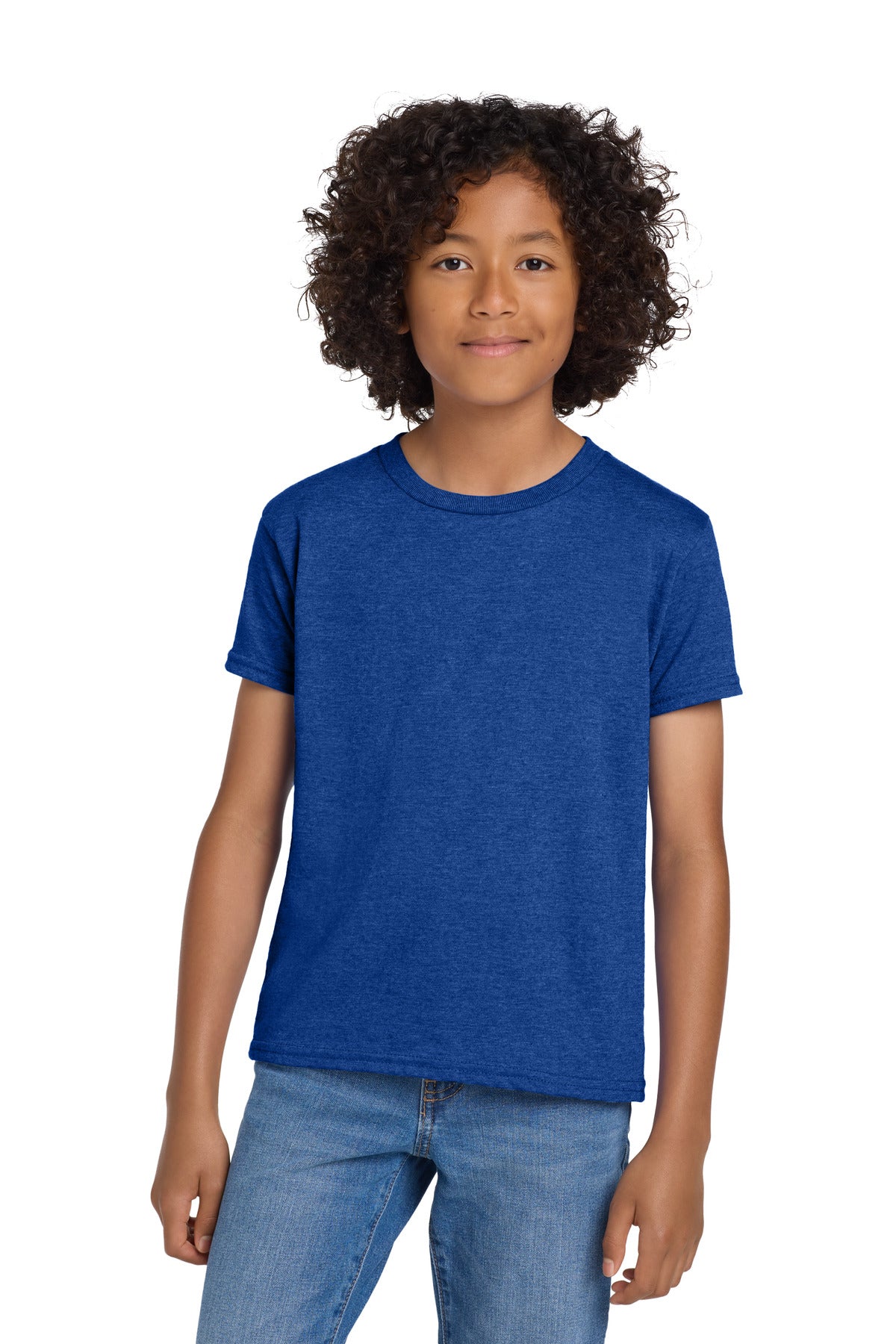 Gildan® Youth DryBlend® 50 Cotton/50 Poly T-Shirt.  8000B