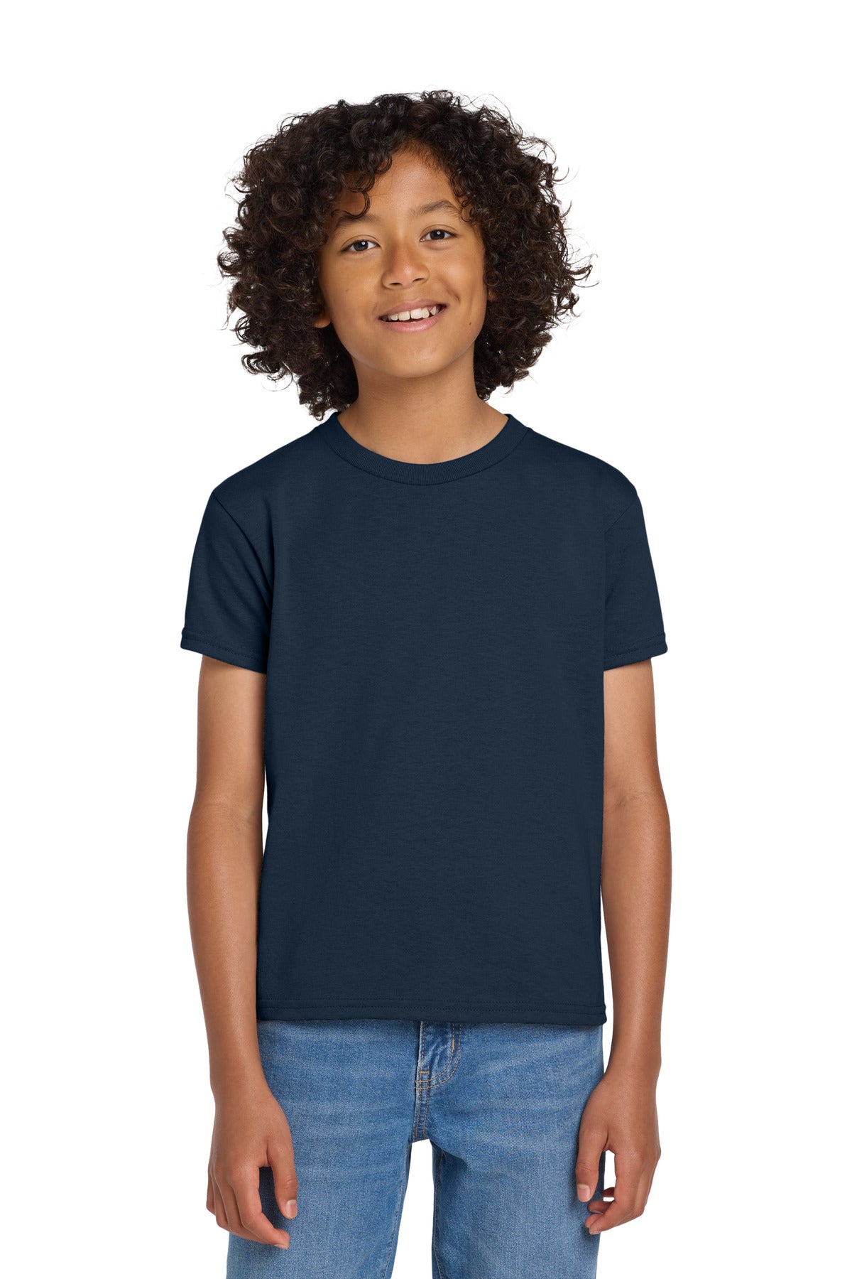 Gildan® Youth DryBlend® 50 Cotton/50 Poly T-Shirt.  8000B