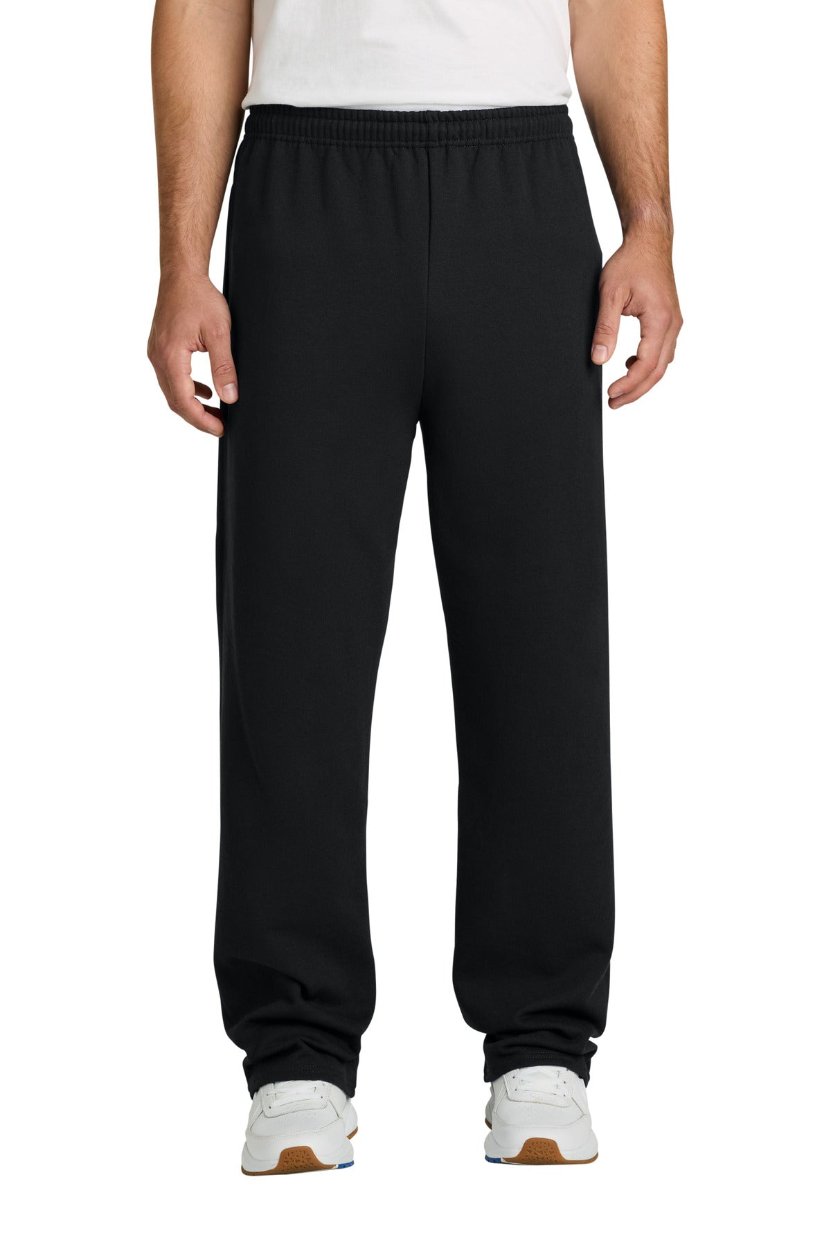Jerzees® NuBlend® Open Bottom Pant with Pockets. 974MP
