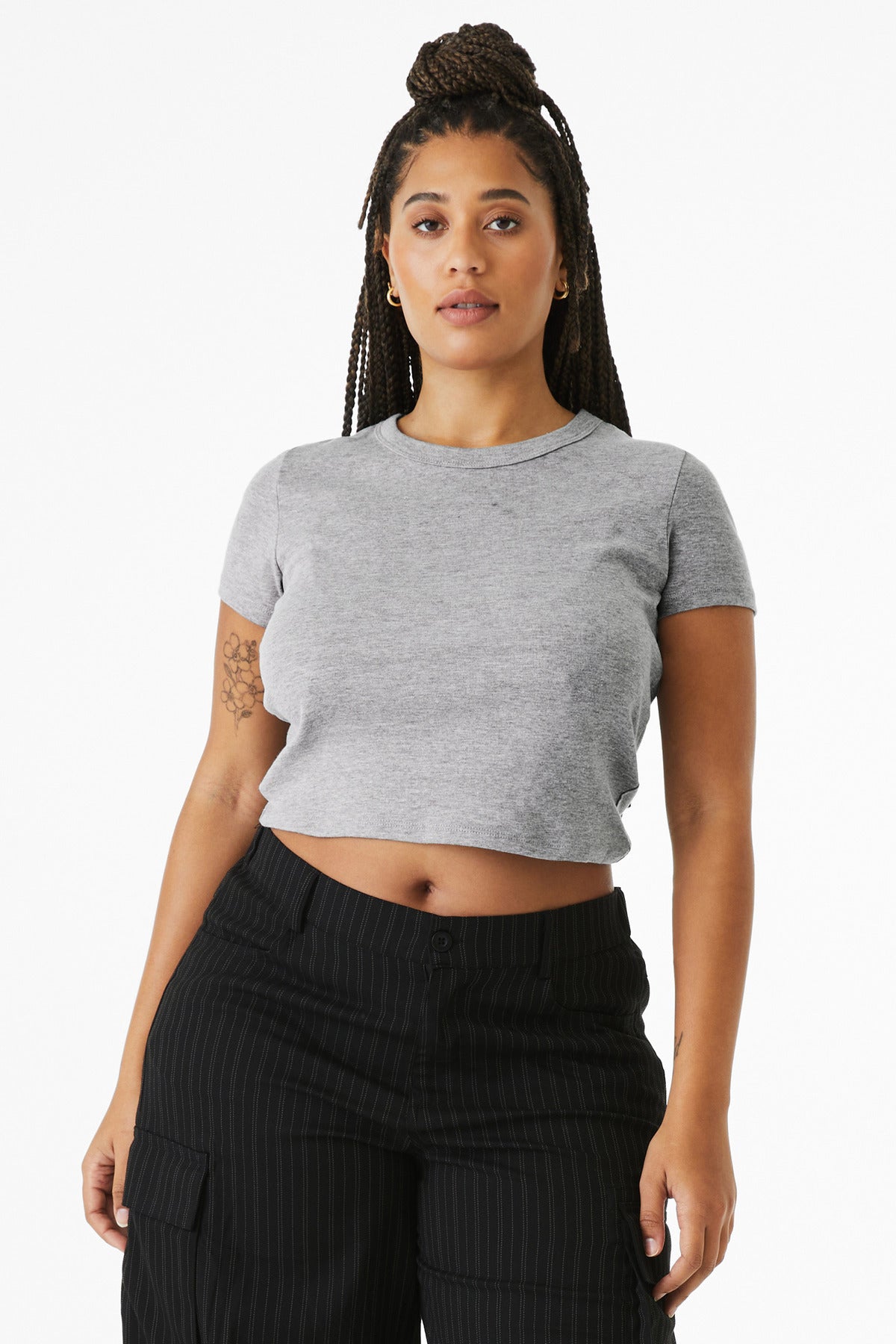 BELLA+CANVAS® Women's Micro Rib Baby Tee BC1010