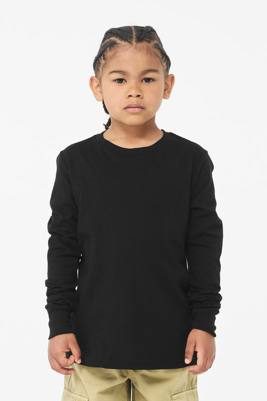 BELLA+CANVAS® Youth Jersey Long Sleeve Tee BC3501Y