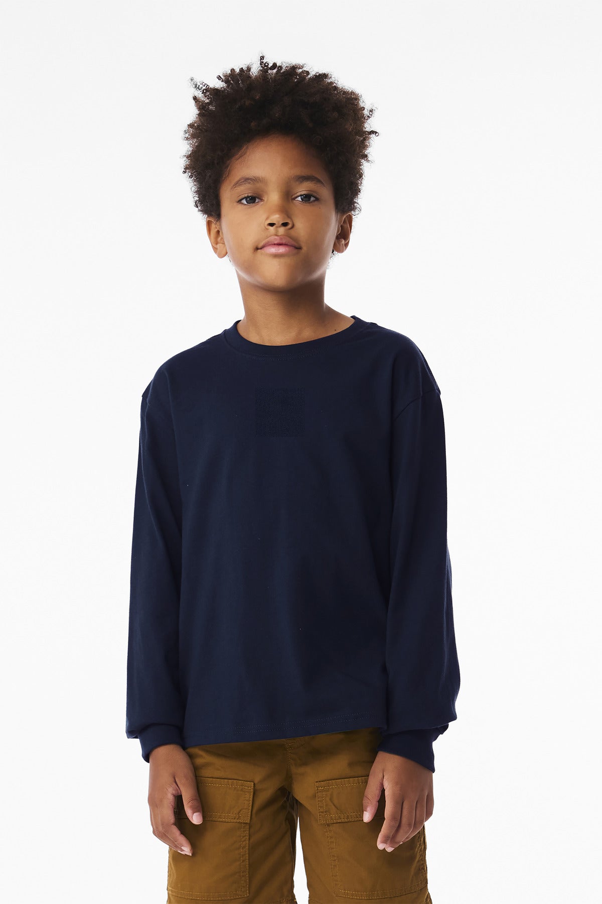 BELLA+CANVAS® Youth 6-Ounce Heavyweight Long Sleeve Tee BC3511Y