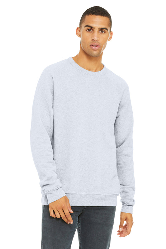 BELLA+CANVAS ® Unisex Sponge Fleece Raglan Sweatshirt. BC3901