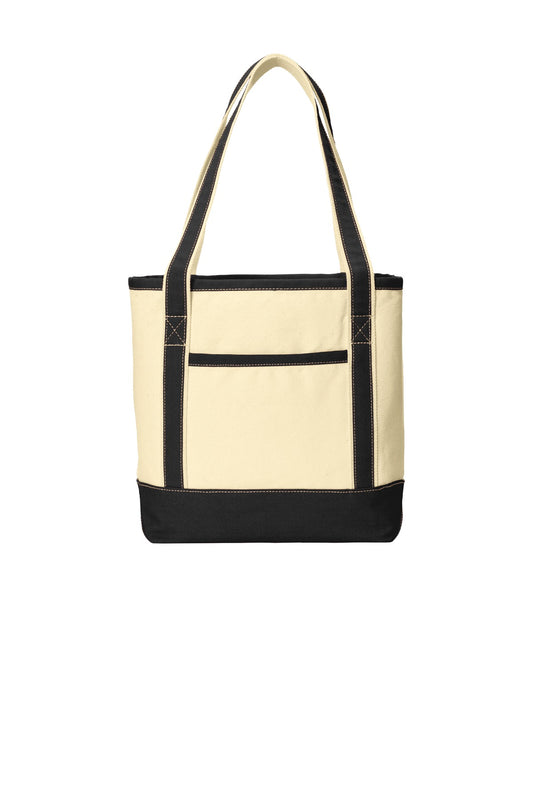 Port Authority® Medium Cotton Canvas Tote. BG412