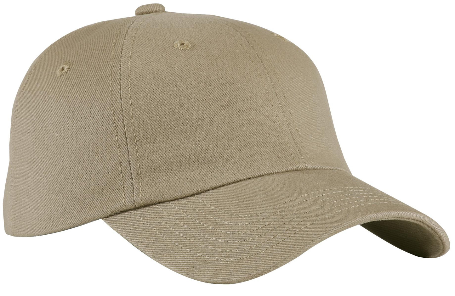 Port Authority® Unstructured Brushed Twill Cap.  BTU