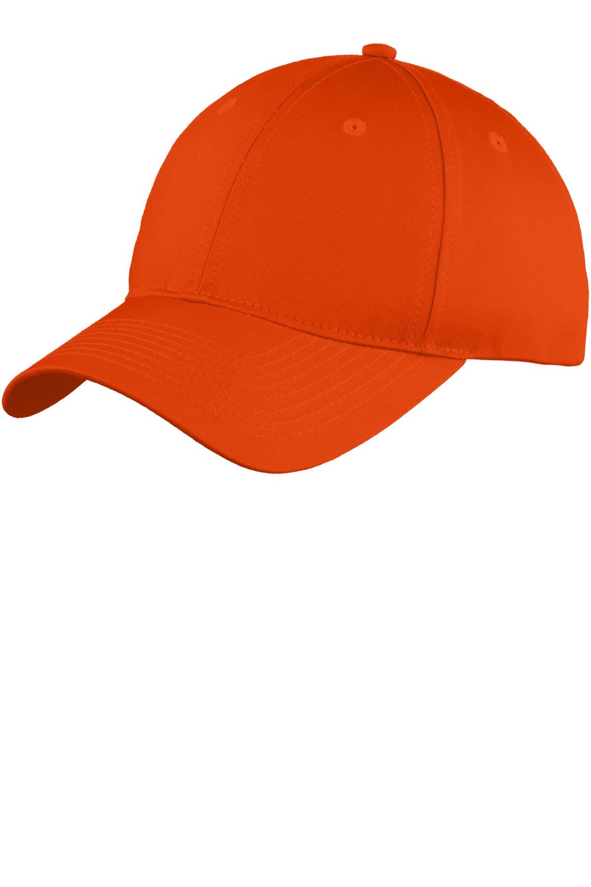Port Authority® Six-Panel Unstructured Twill Cap. C914