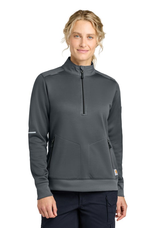 Carhartt® Women's FLD & RSCU 1/2-Zip Mid-Layer CTC82912