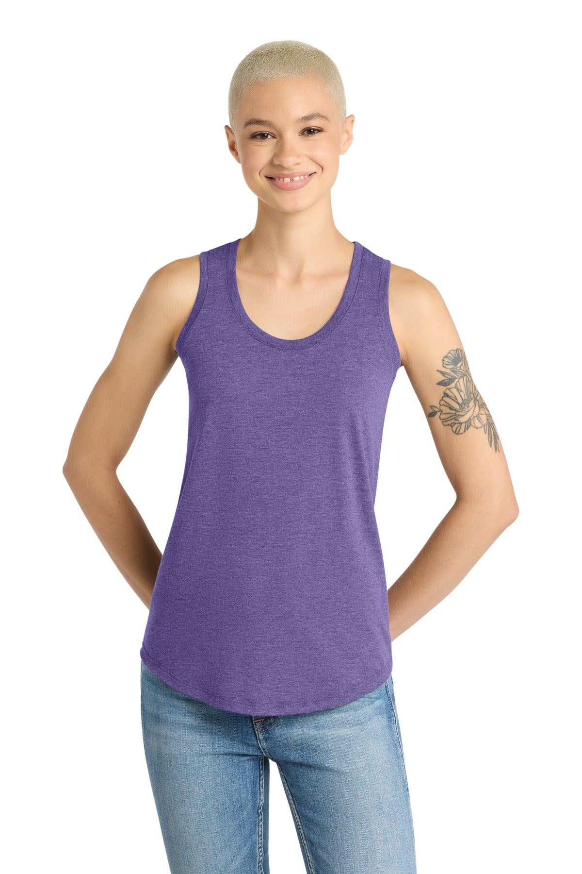 District ® Women's Perfect Tri® Racerback Tank. DM138L