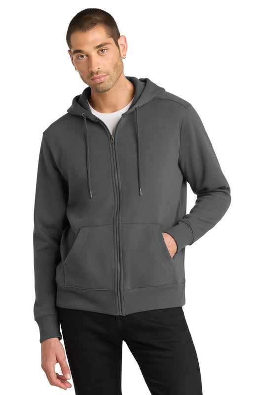 District ® Perfect Weight ® Fleece Full-Zip Hoodie DT1103