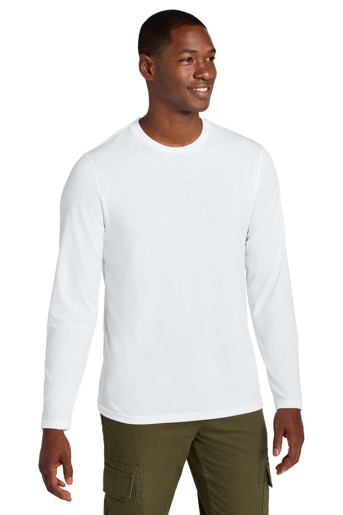 District® Perfect Weight® CVC Long Sleeve Tee DT185