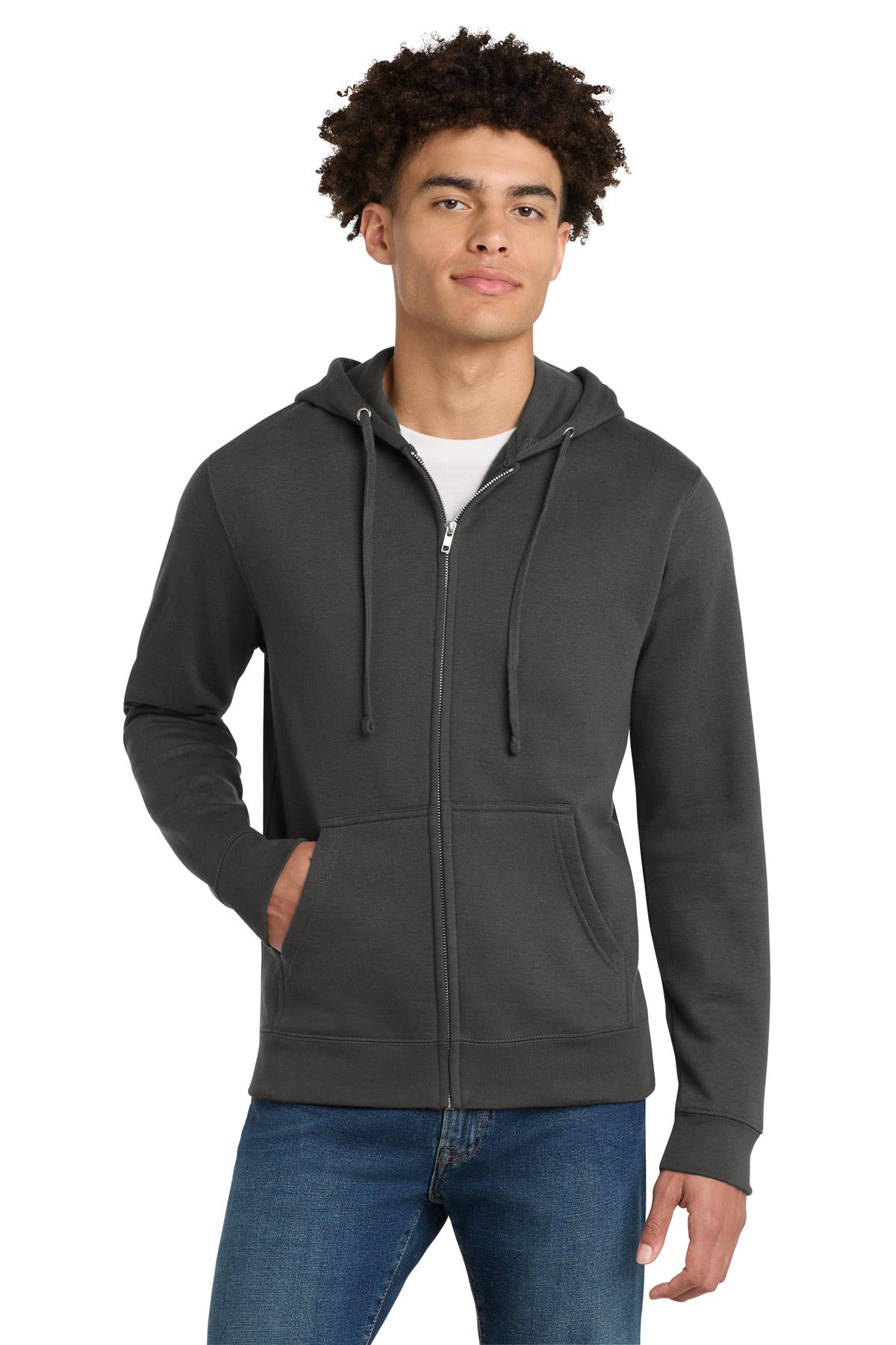District® V.I.T.™Fleece Full-Zip Hoodie DT6102