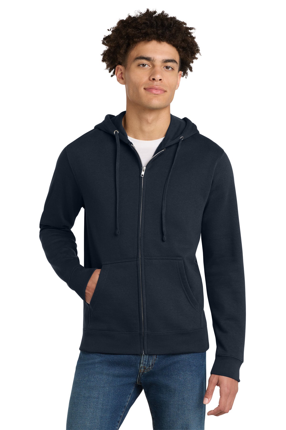 District® V.I.T.™Fleece Full-Zip Hoodie DT6102