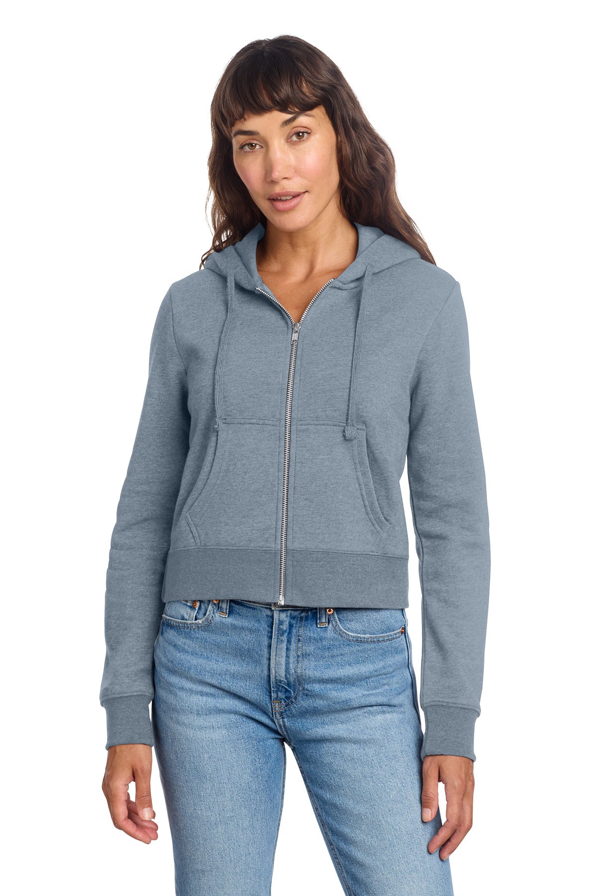 District® Women's V.I.T.™ Fleece Full-Zip Hoodie DT6103