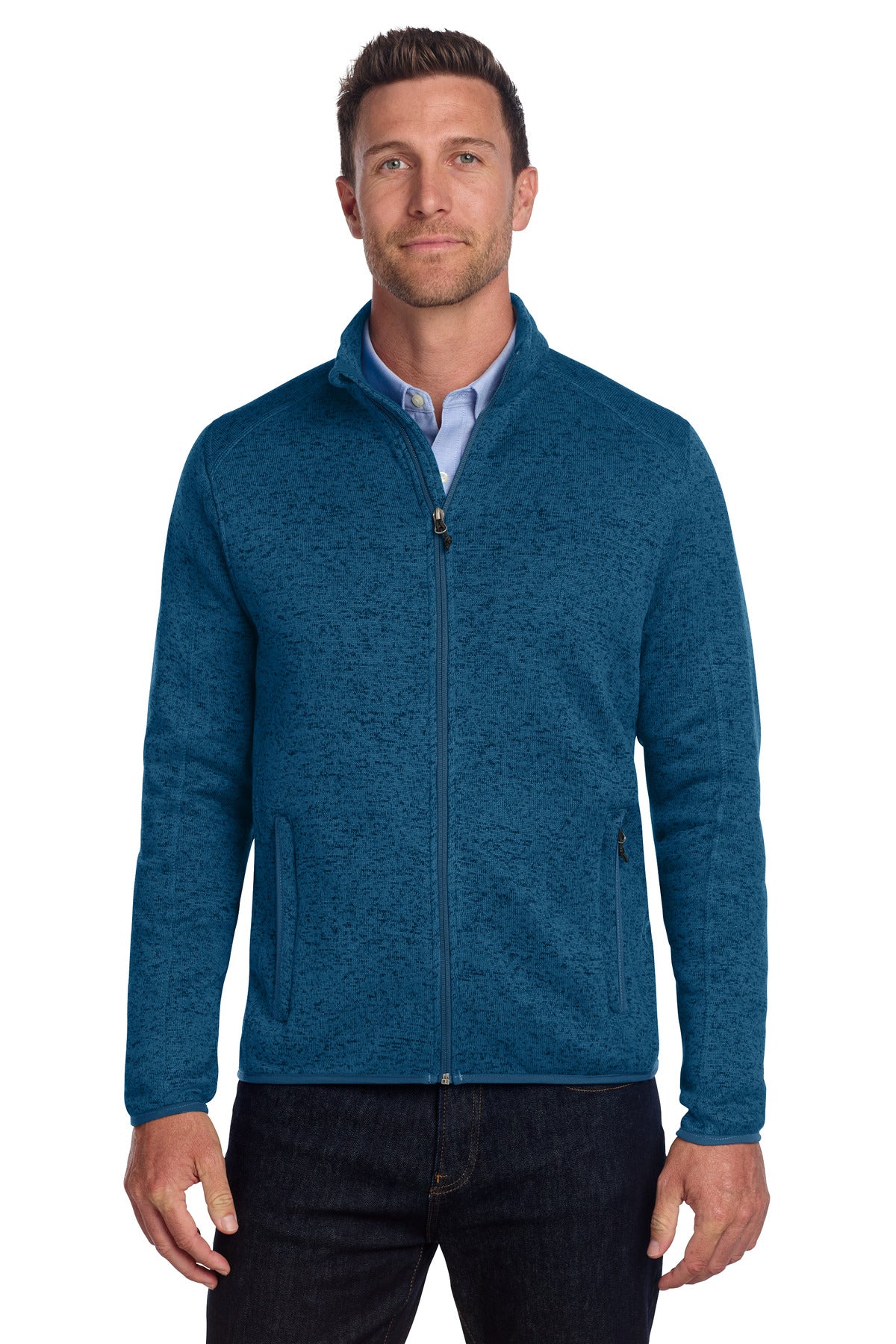 Port Authority® Sweater Fleece Jacket. F232