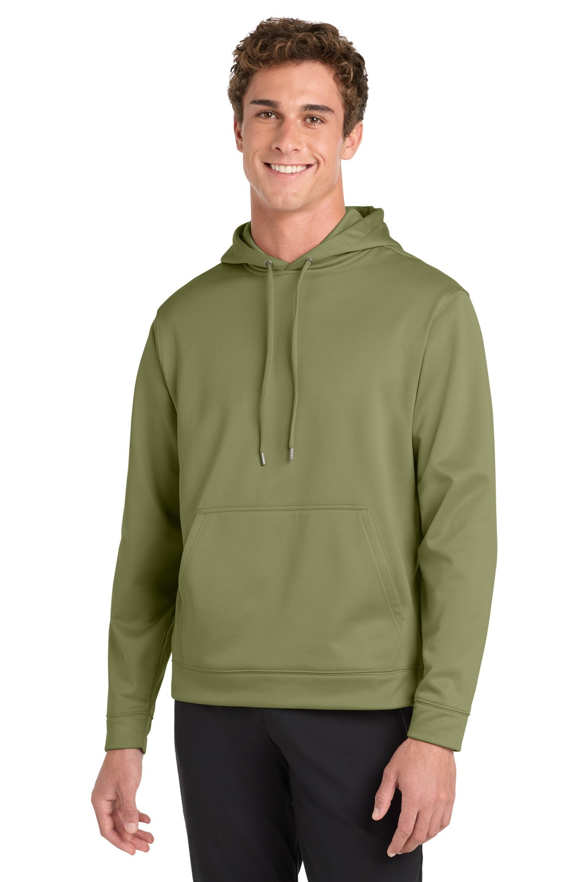 Sport-Tek® Sport-Wick® Fleece Hooded Pullover.  F244