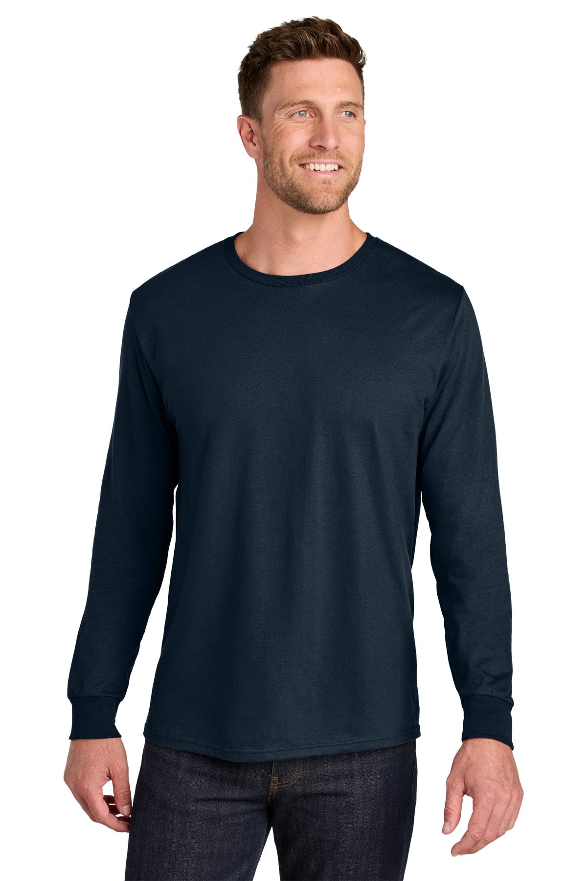 Jerzees Ultimate™ Unisex Ring Spun Long Sleeve T-Shirt IC46L