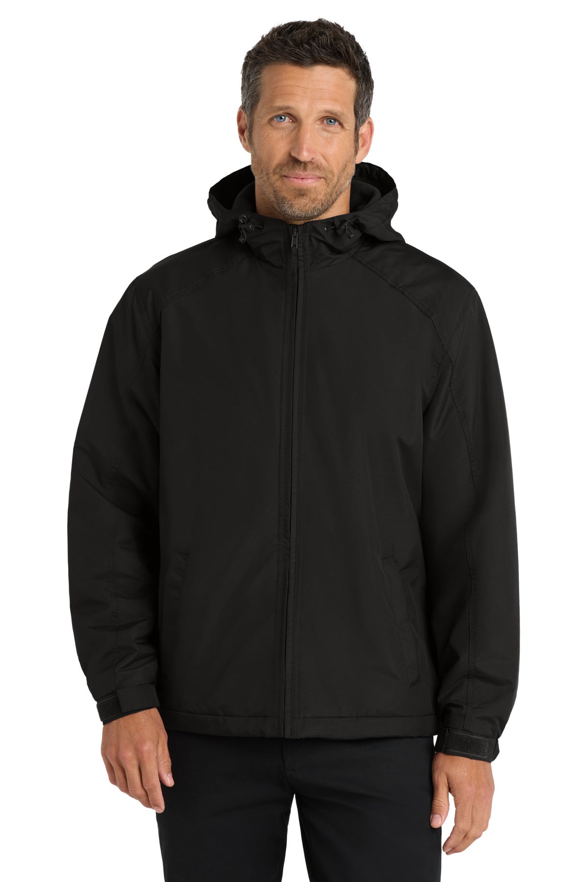 Port Authority® Hooded Charger Jacket. J327