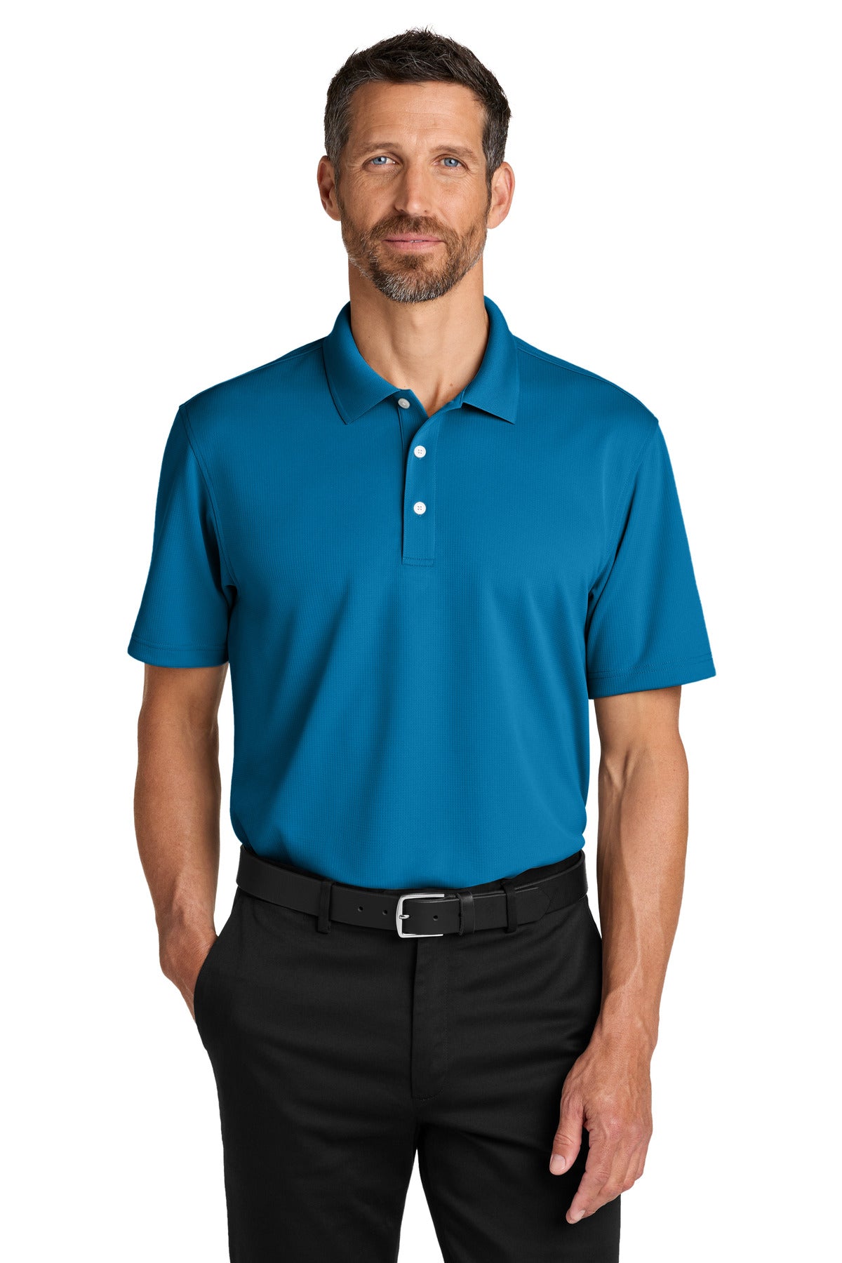 Port Authority® Dry Zone® Stain-Release Grid Polo K845