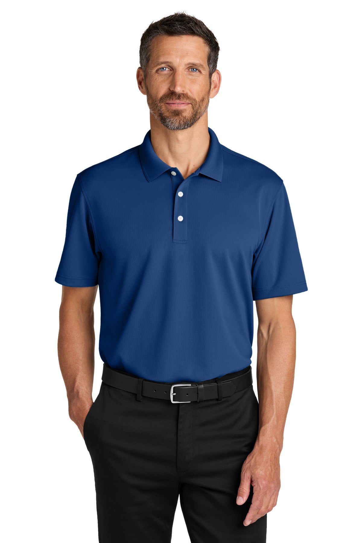 Port Authority® Dry Zone® Stain-Release Grid Polo K845