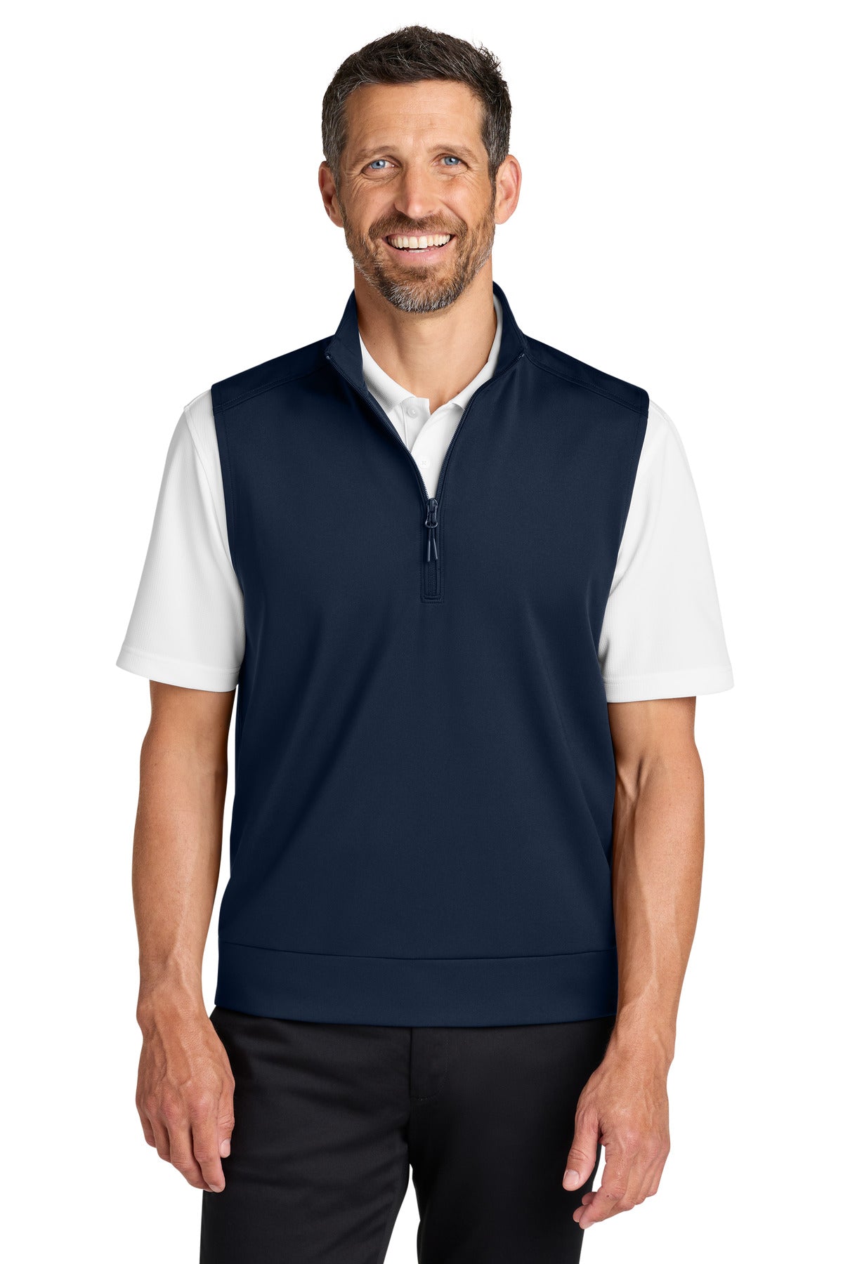 Port Authority® C-FREE® Double Knit 1/4-Zip Vest K880V