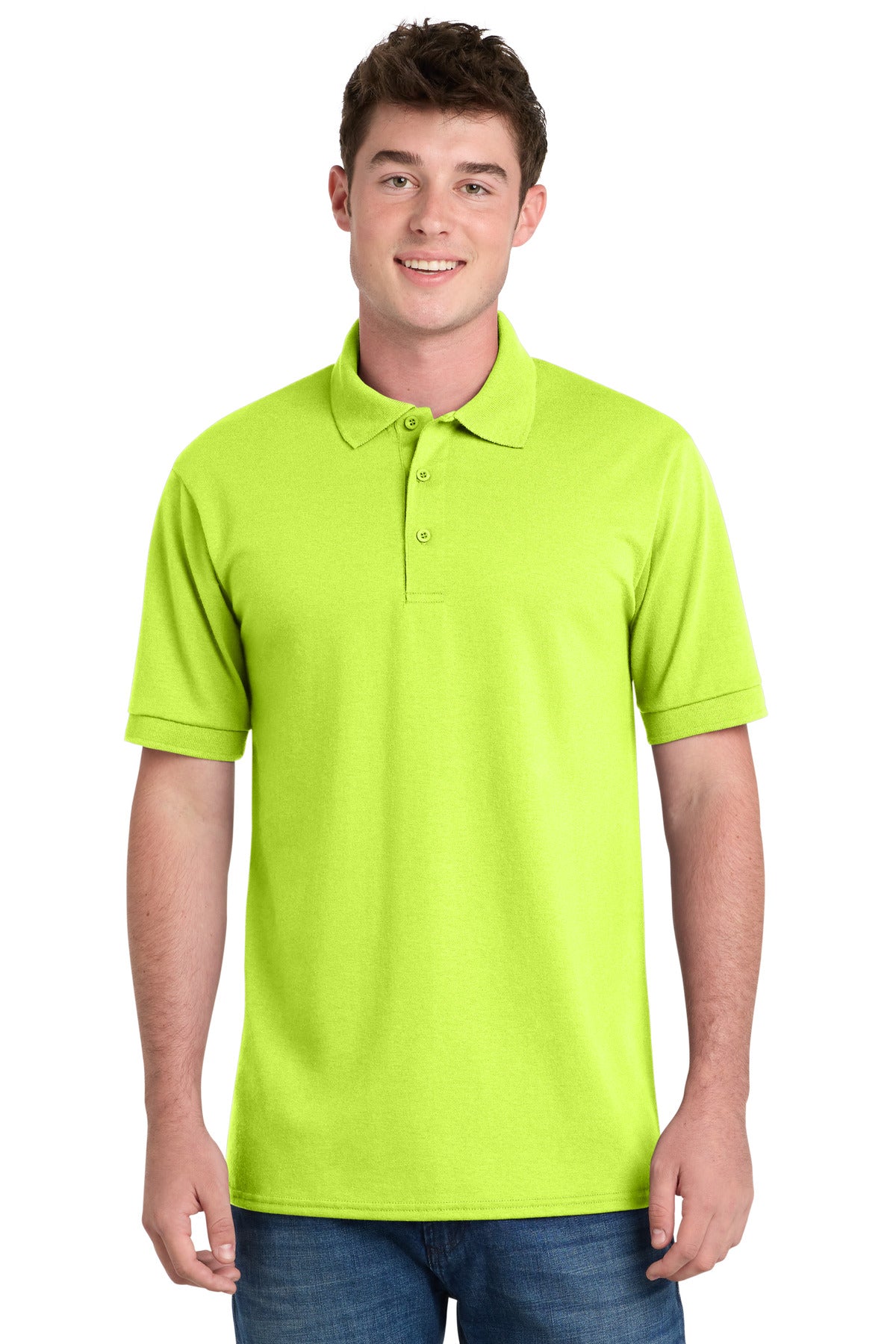 Port & Co™ Core Blend Jersey Knit Polo. KP55