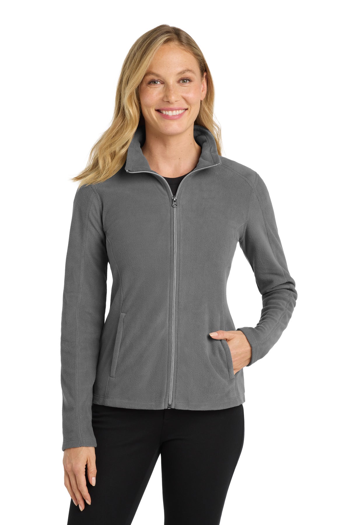 Port Authority® Women's Microfleece Jacket. L223