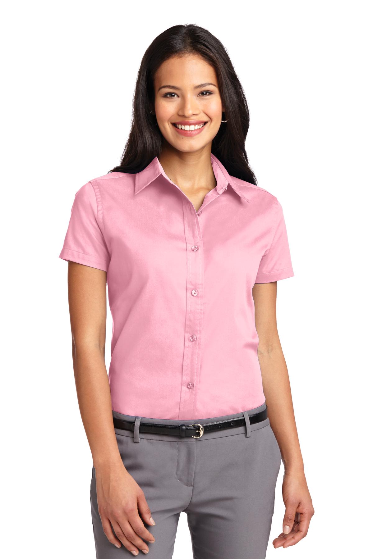 Port Authority® Women's Short Sleeve Easy Care  Shirt.  L508