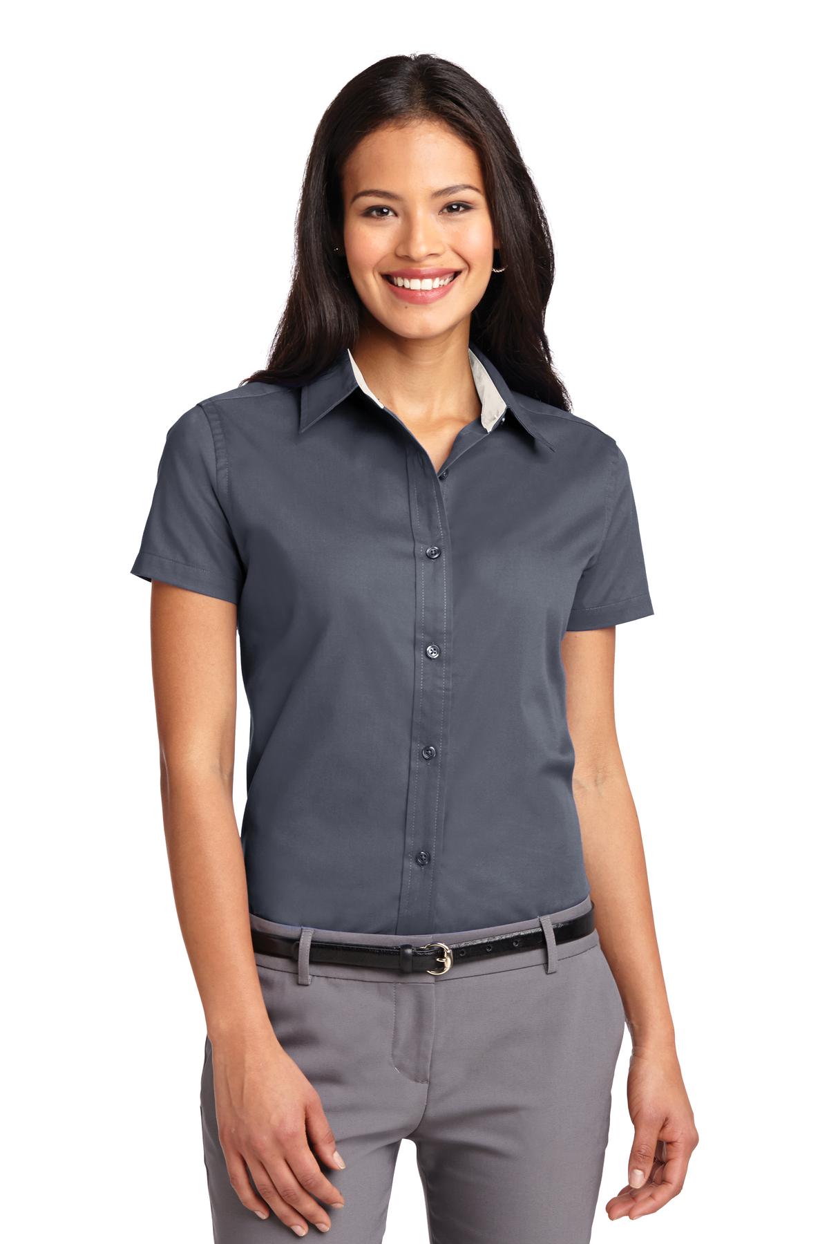 Port Authority® Women's Short Sleeve Easy Care  Shirt.  L508