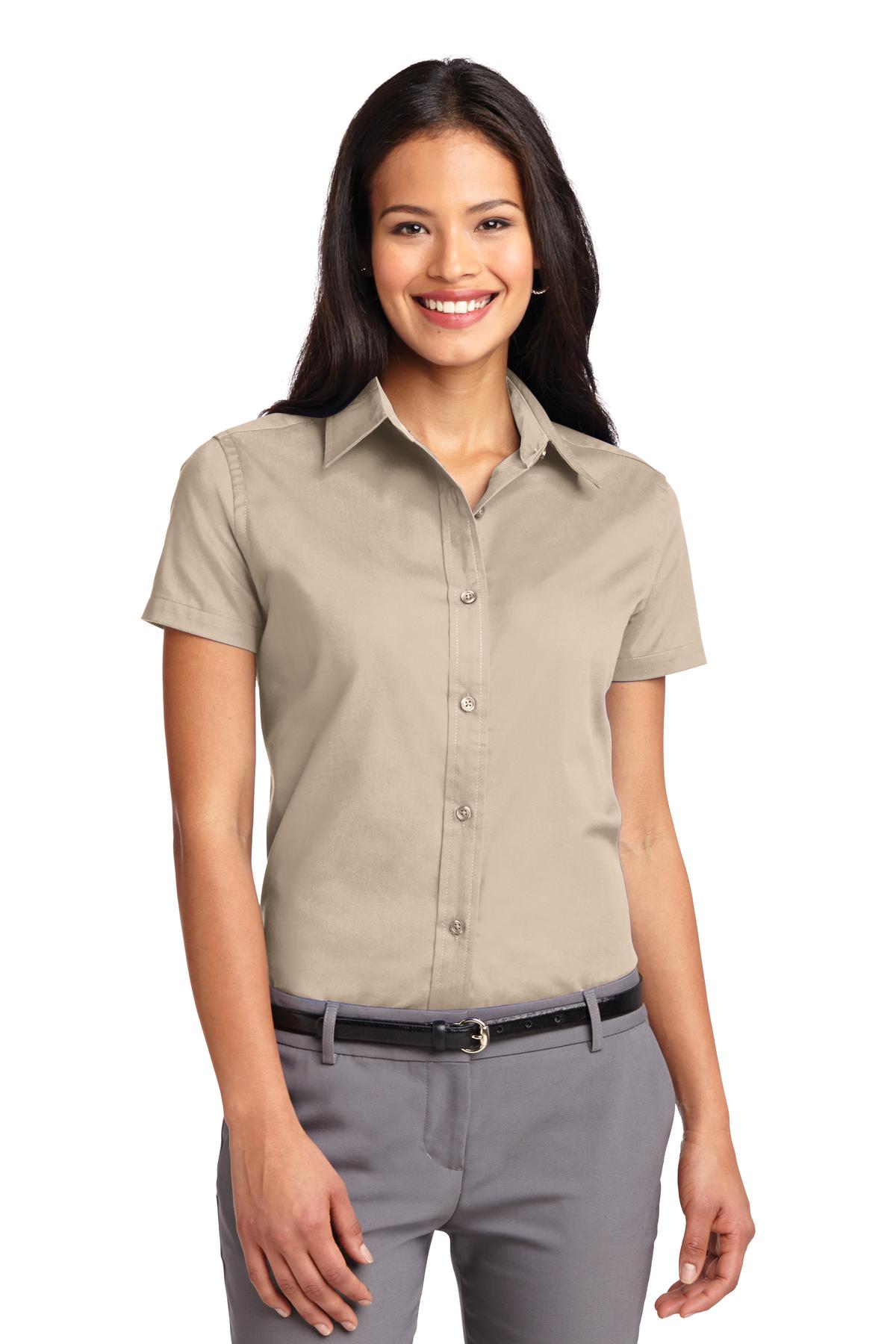 Port Authority® Women's Short Sleeve Easy Care  Shirt.  L508