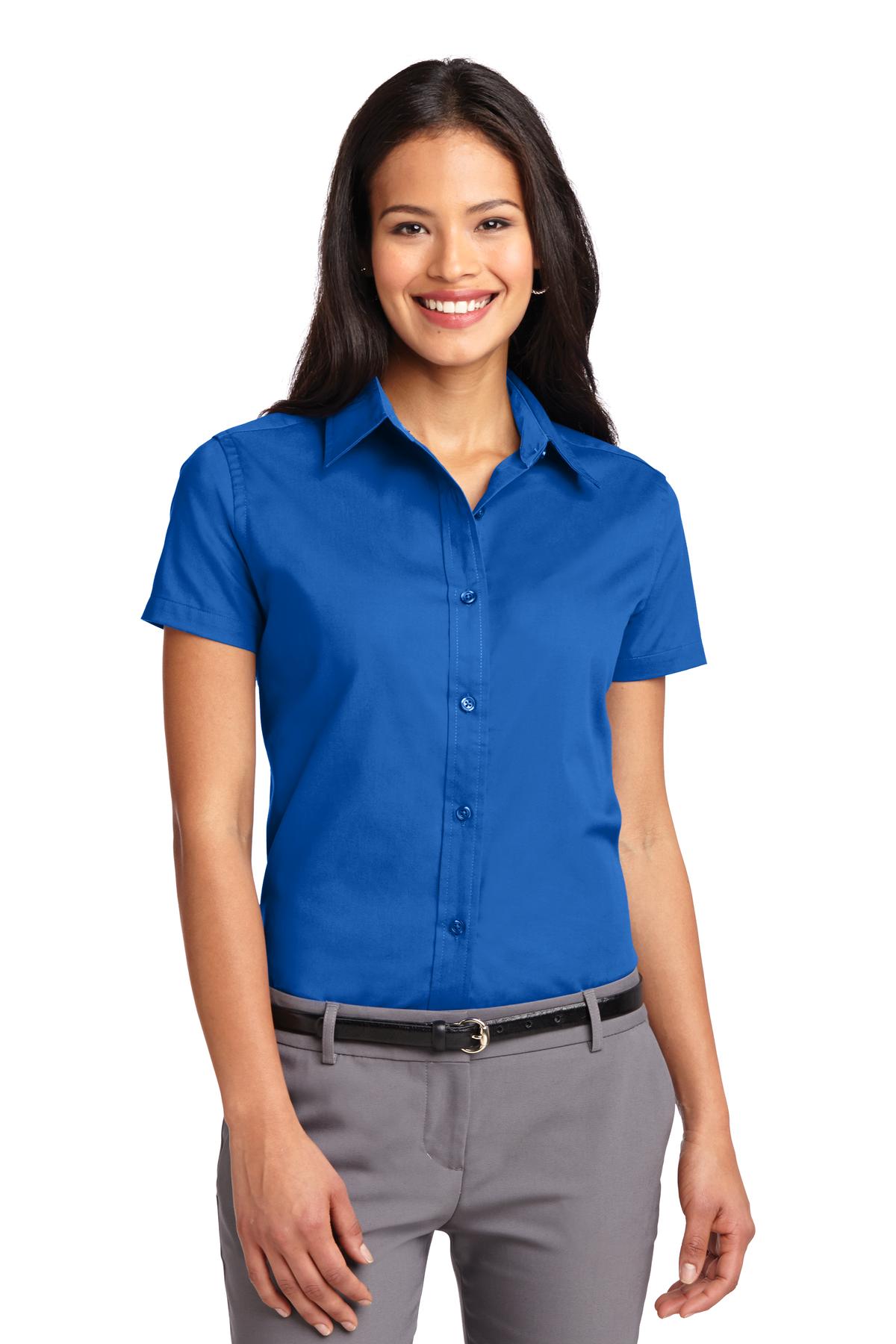 Port Authority® Women's Short Sleeve Easy Care  Shirt.  L508