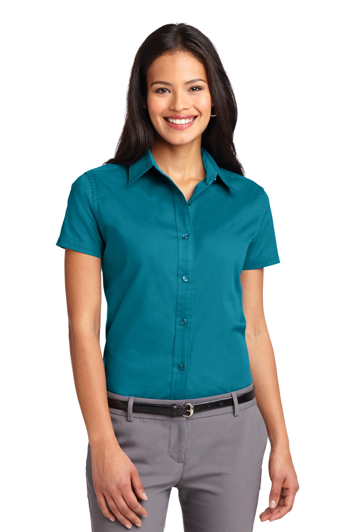 Port Authority® Women's Short Sleeve Easy Care  Shirt.  L508
