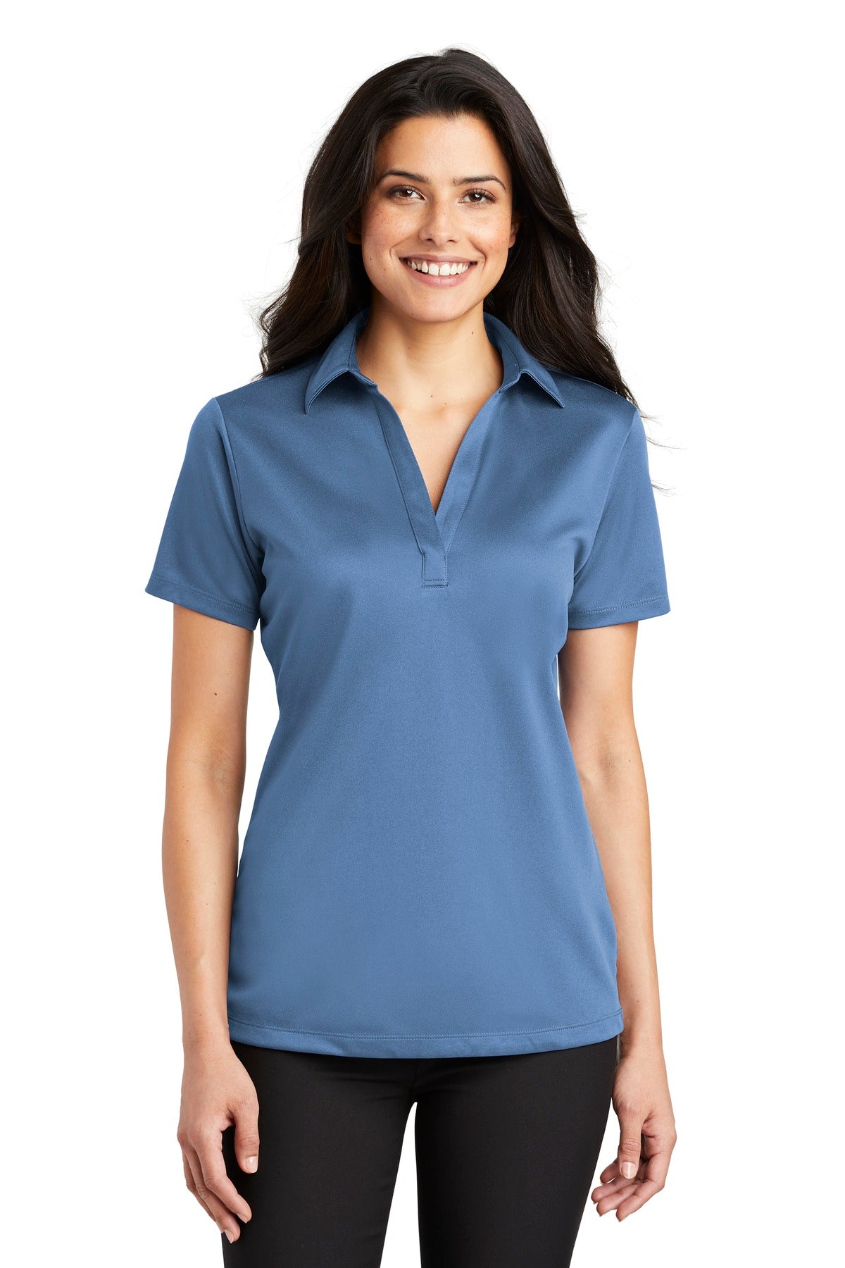 Port Authority® Women's Silk Touch™ Performance Polo. L540