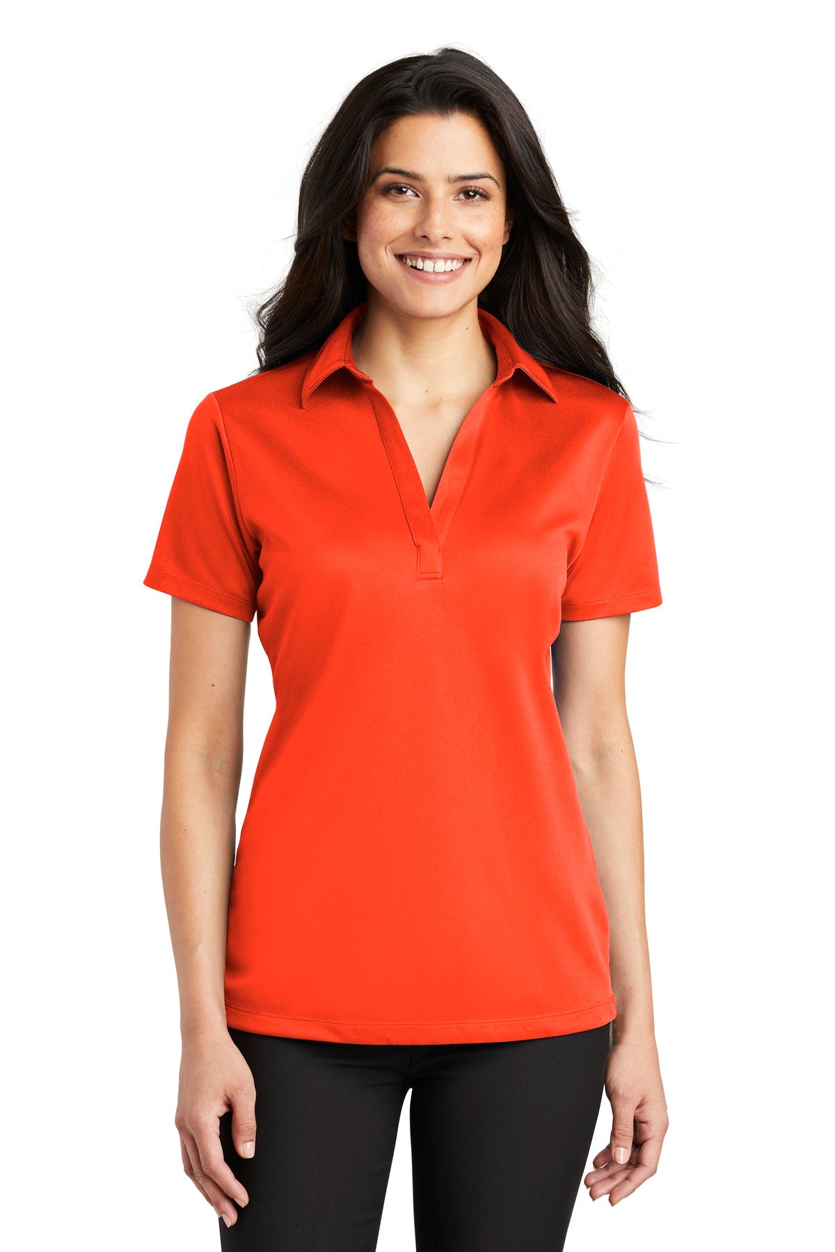Port Authority® Women's Silk Touch™ Performance Polo. L540
