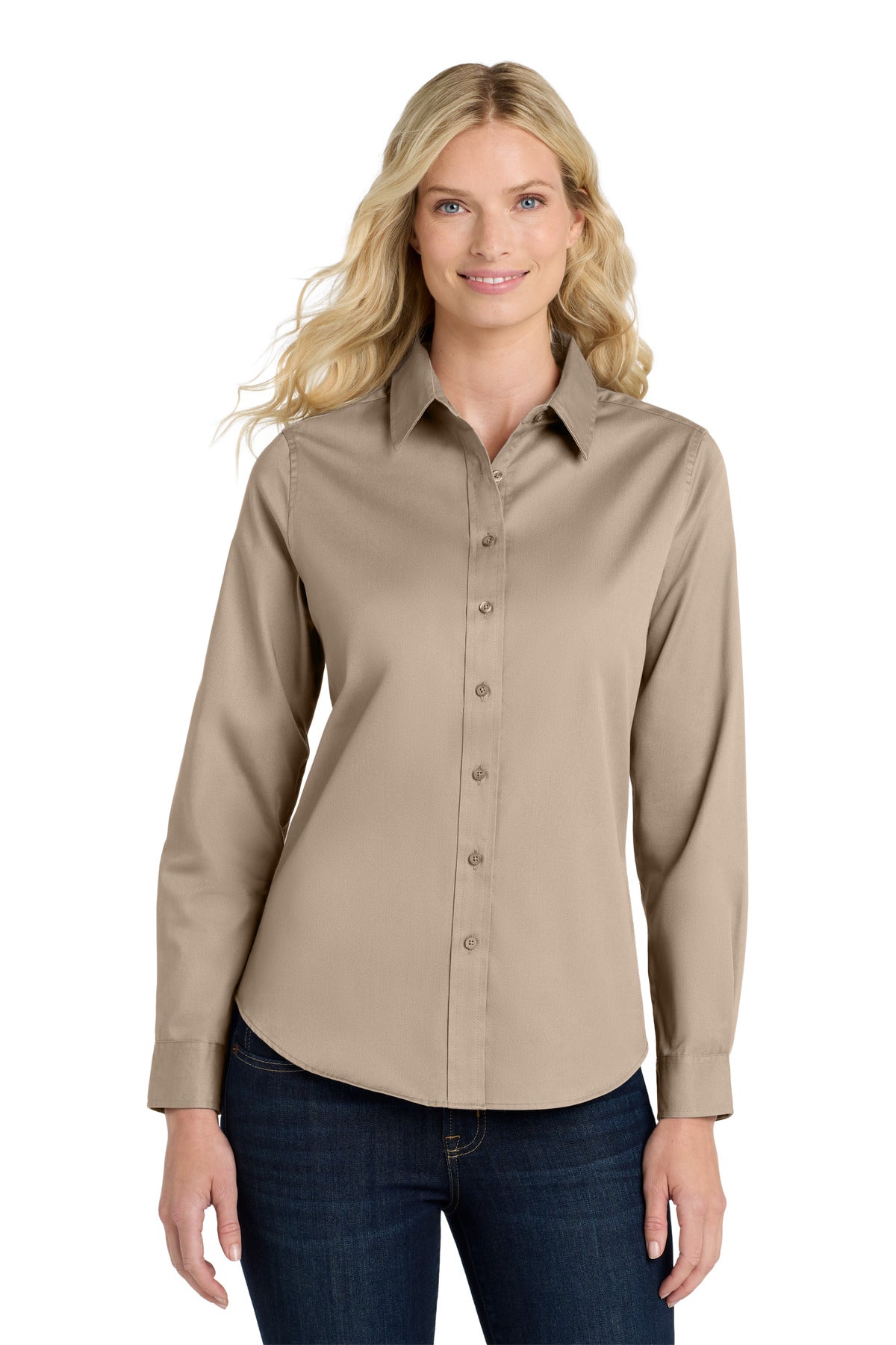 Port Authority® Women's Long Sleeve Easy Care Shirt.  L608