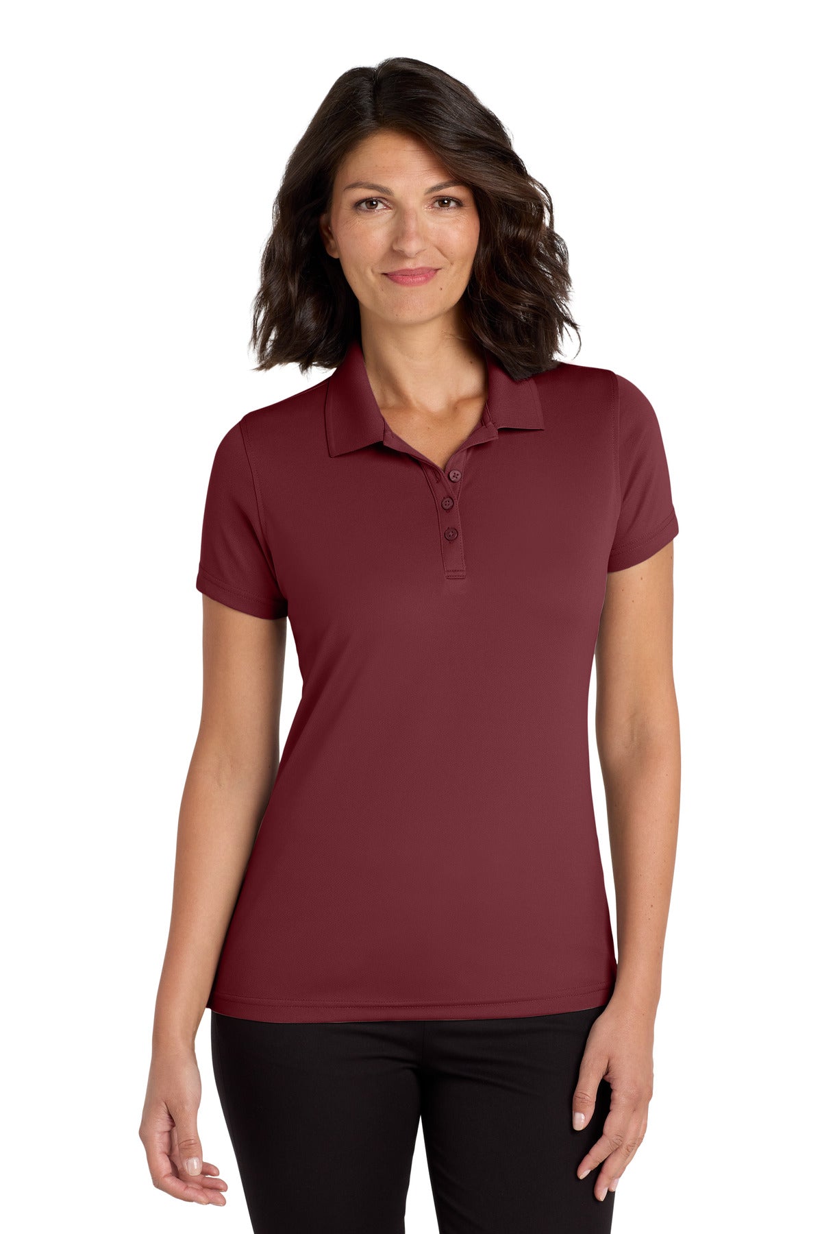 Port Authority® Women's Dry Zone® UV Micro-Mesh Polo. LK110