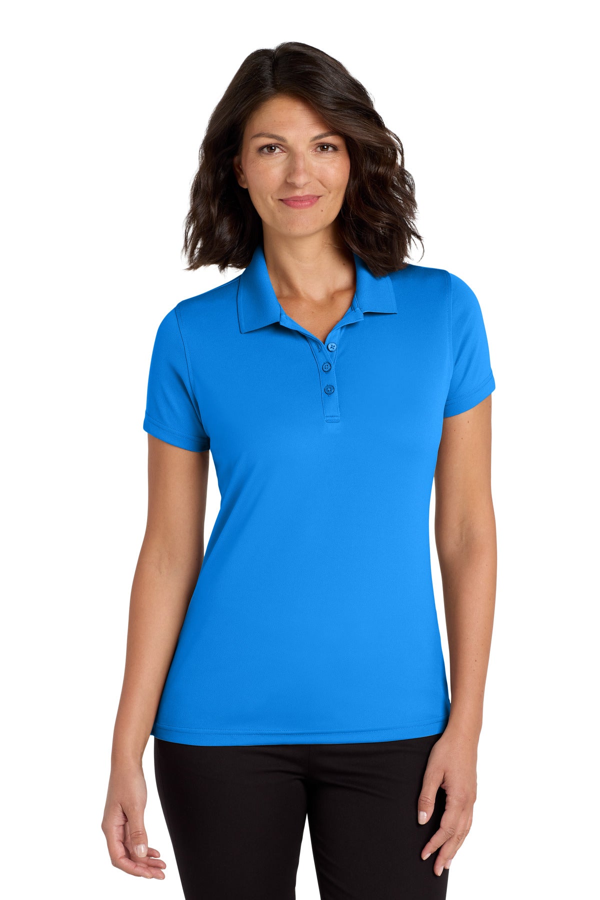 Port Authority® Women's Dry Zone® UV Micro-Mesh Polo. LK110